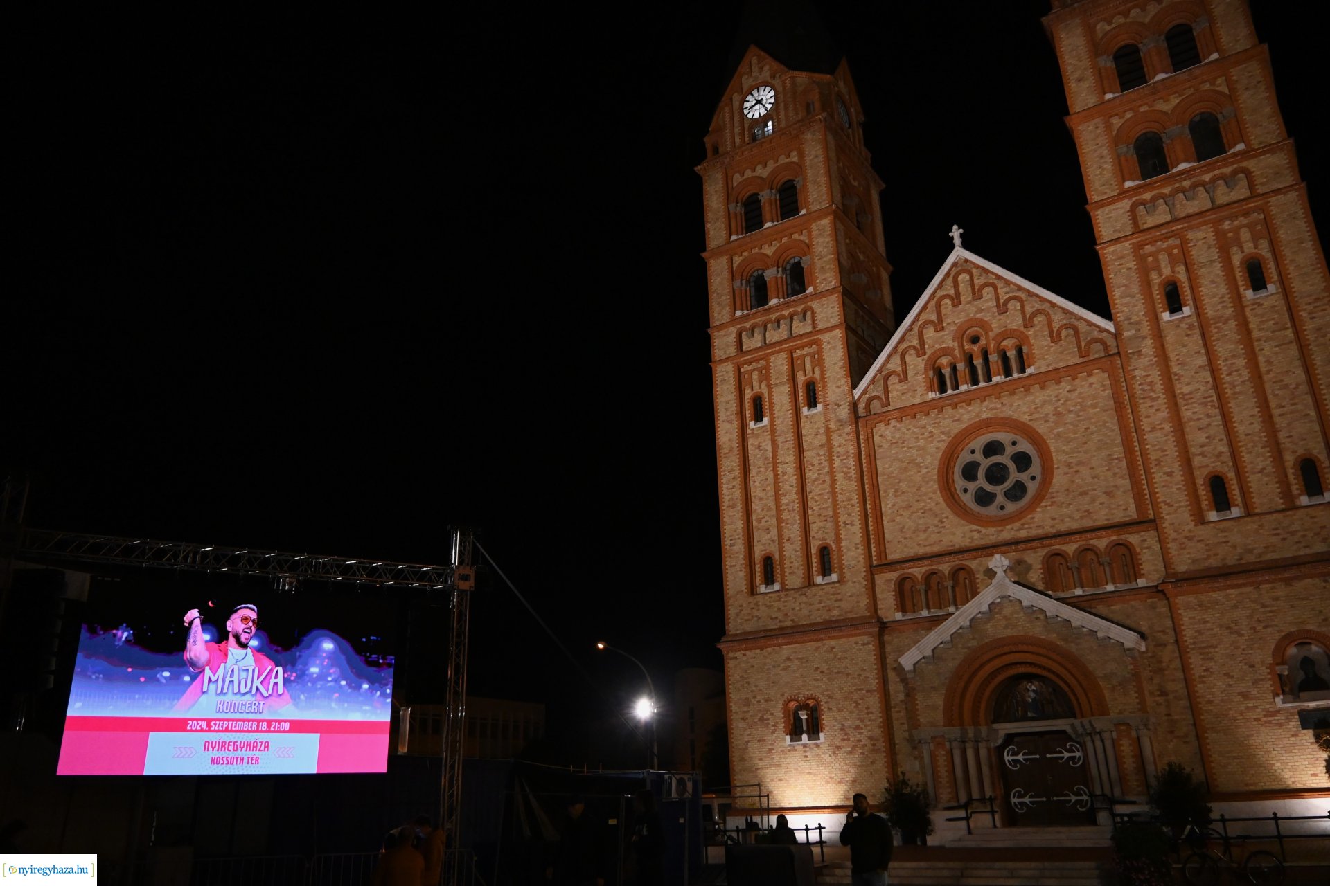 Majka koncert a Kossuth téren