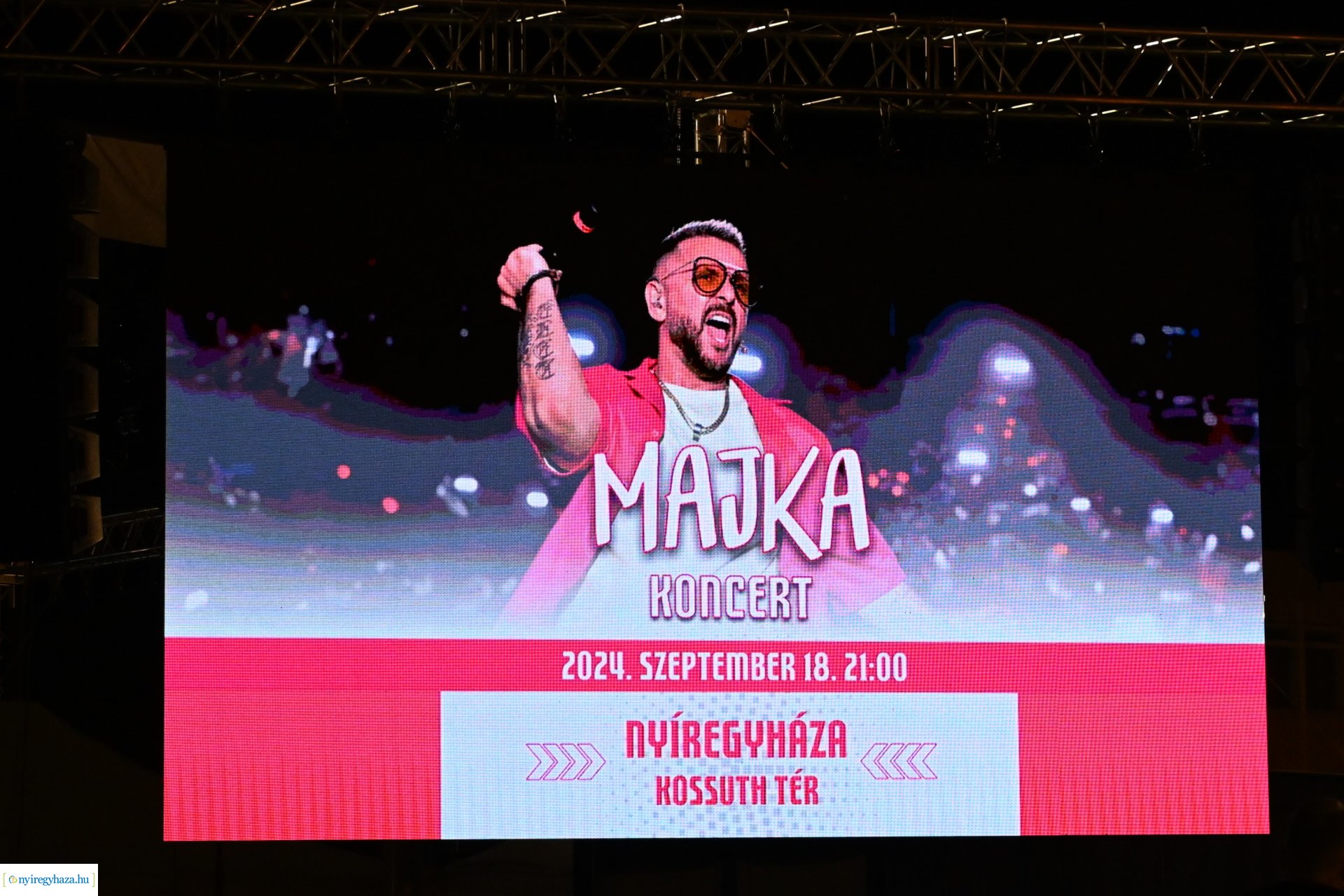 Majka koncert a Kossuth téren