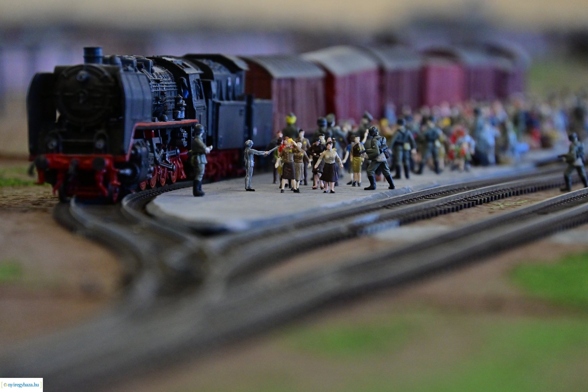 Makett kiállítás a Petőfi iskolában