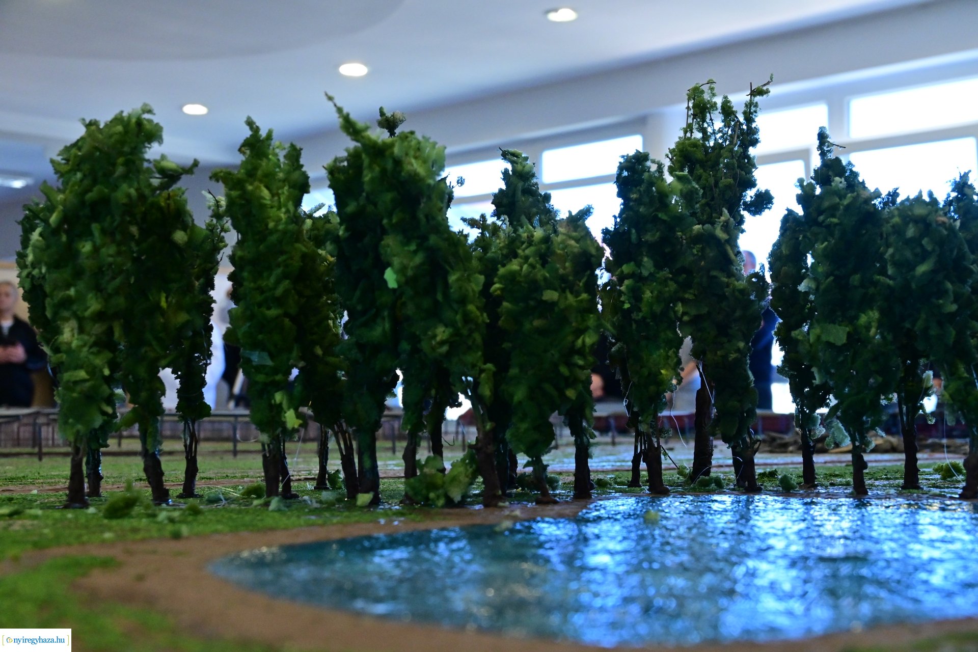 Makett kiállítás a Petőfi iskolában