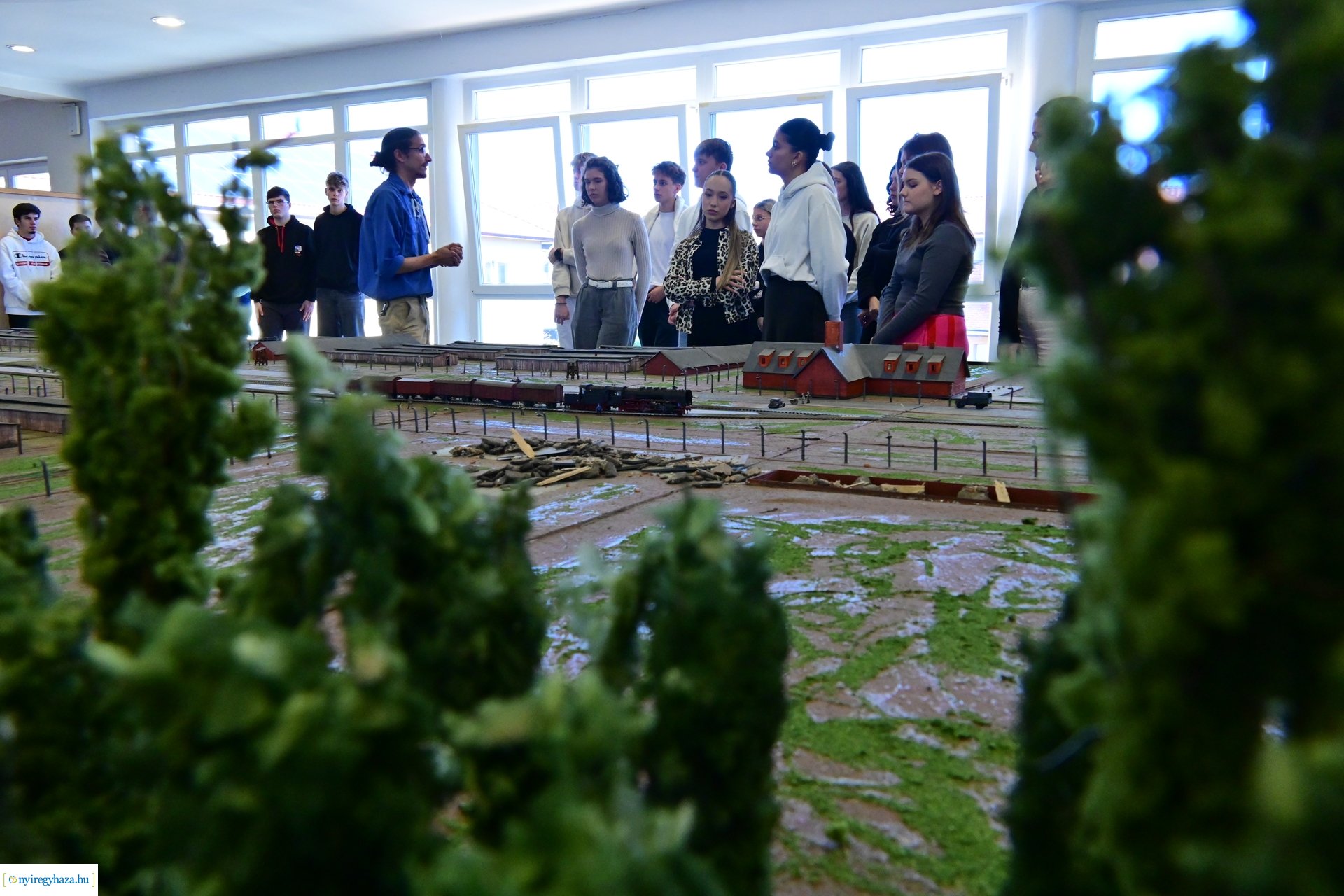 Makett kiállítás a Petőfi iskolában