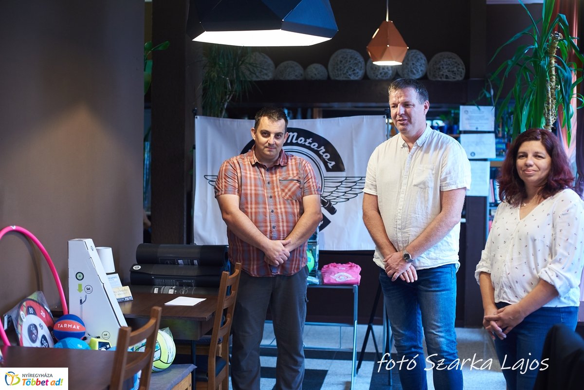 Manó Motoros Találkozó díjátadója