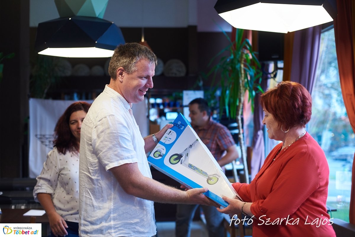 Manó Motoros Találkozó díjátadója