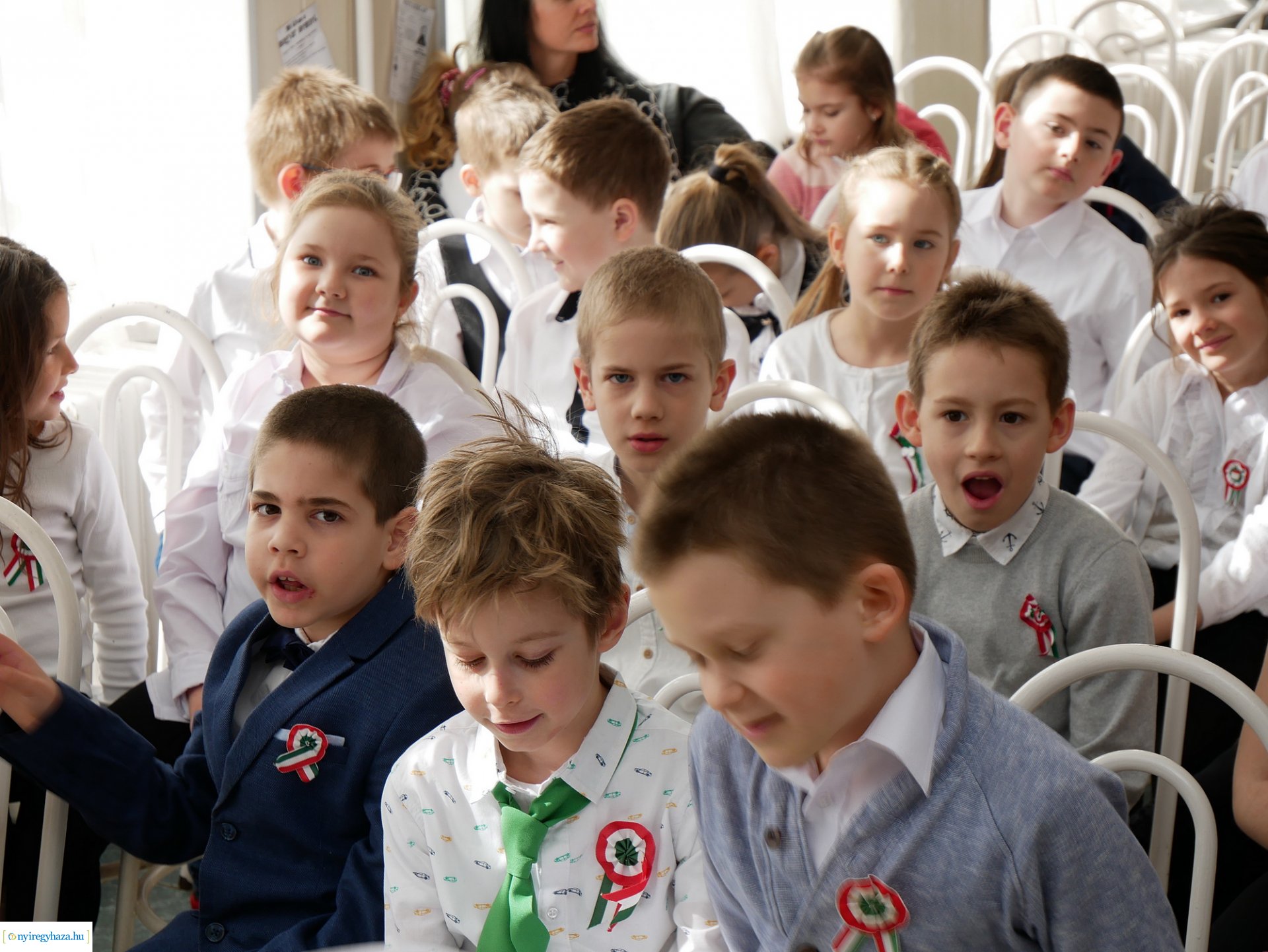 Március 15-ei megemlékezés, a Szabó Lőrinc Tagintézményben