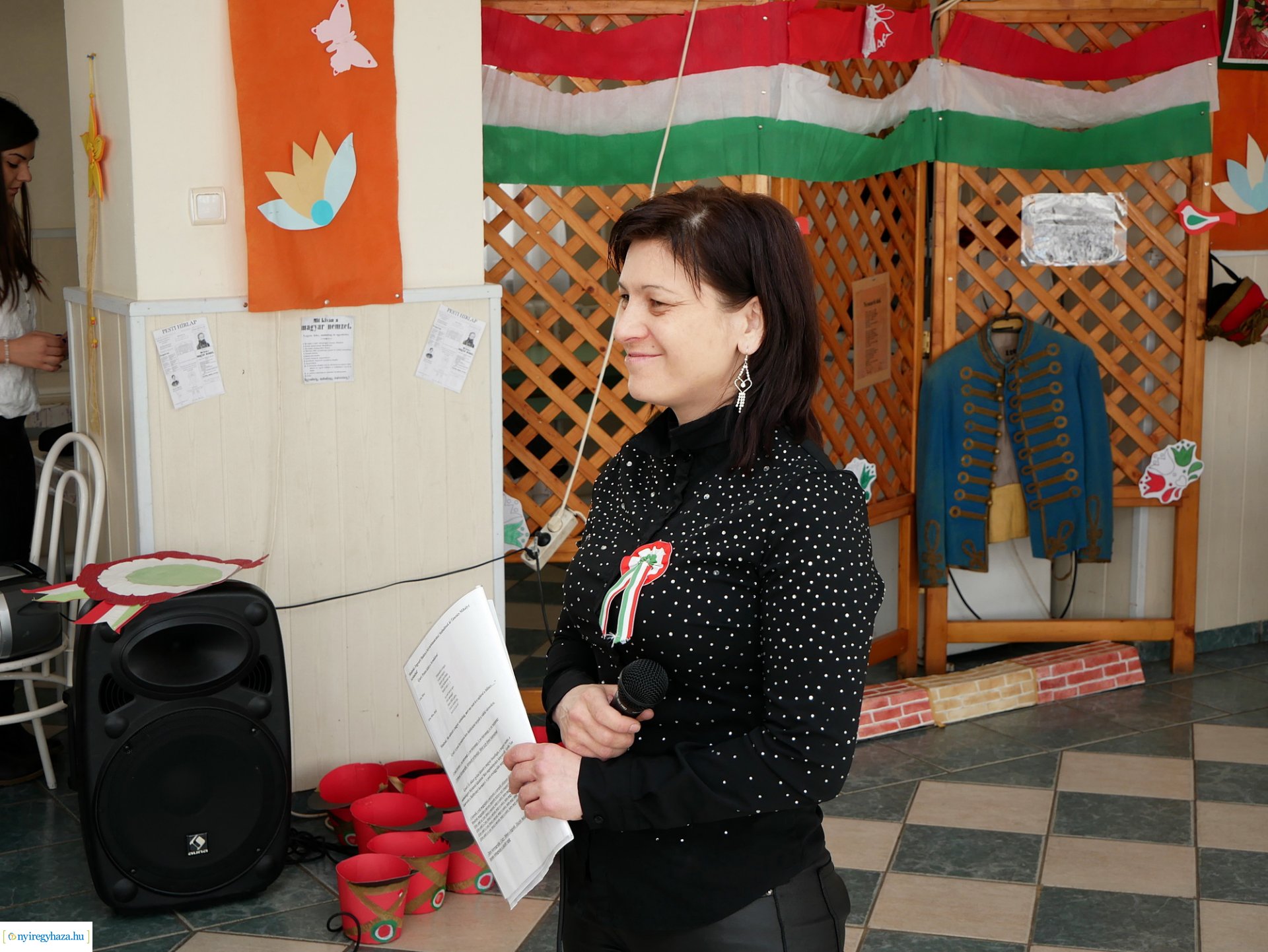 Március 15-ei megemlékezés, a Szabó Lőrinc Tagintézményben