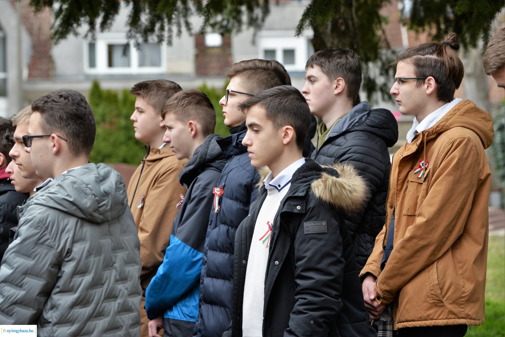 Március 15-ei megemlékezés az Északi temetőben