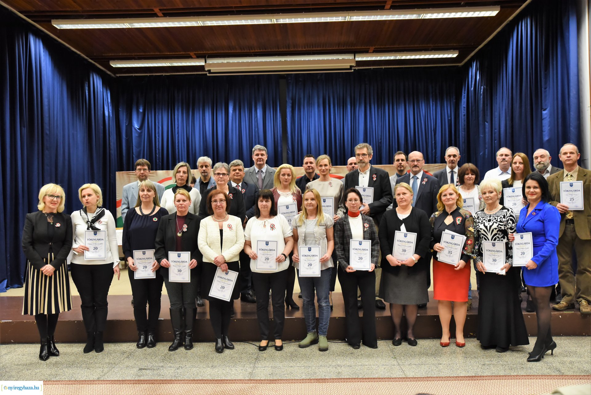 Március 15-ei ünnepség a Nyíregyházi Egyetemen