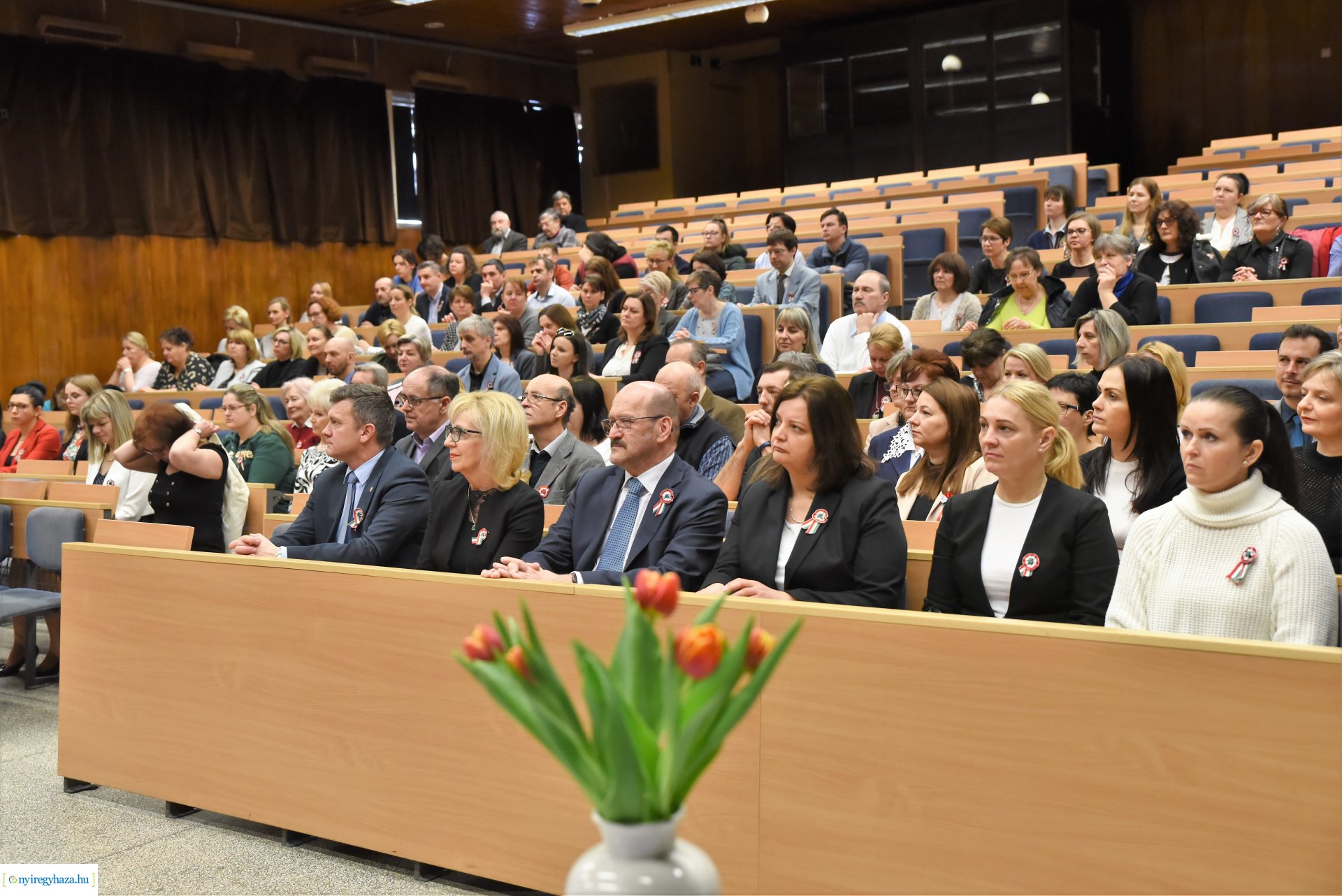 Március 15-ei ünnepség a Nyíregyházi Egyetemen