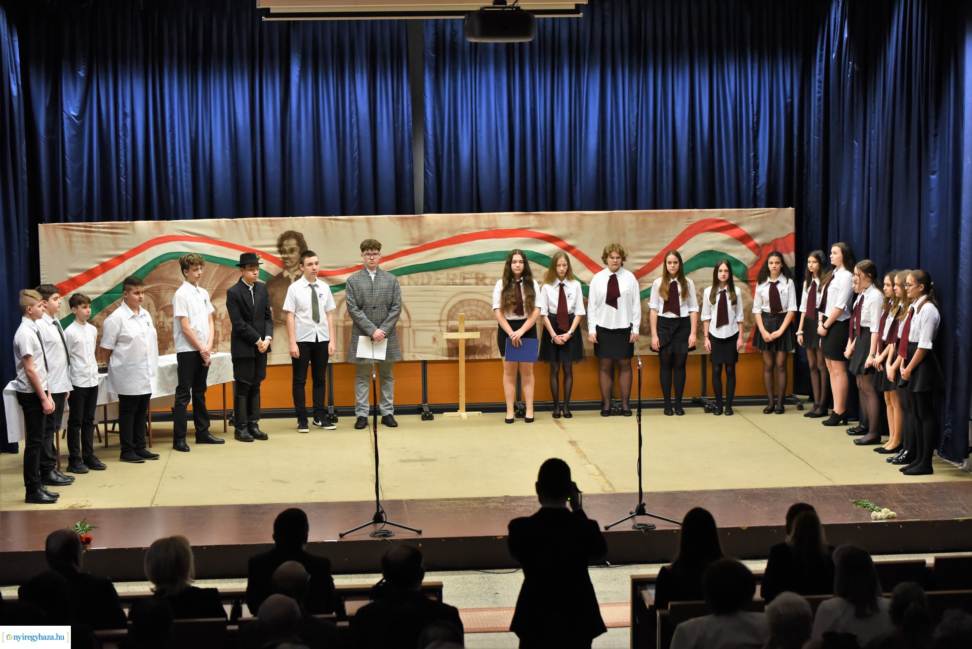 Március 15-ei ünnepség a Nyíregyházi Egyetemen