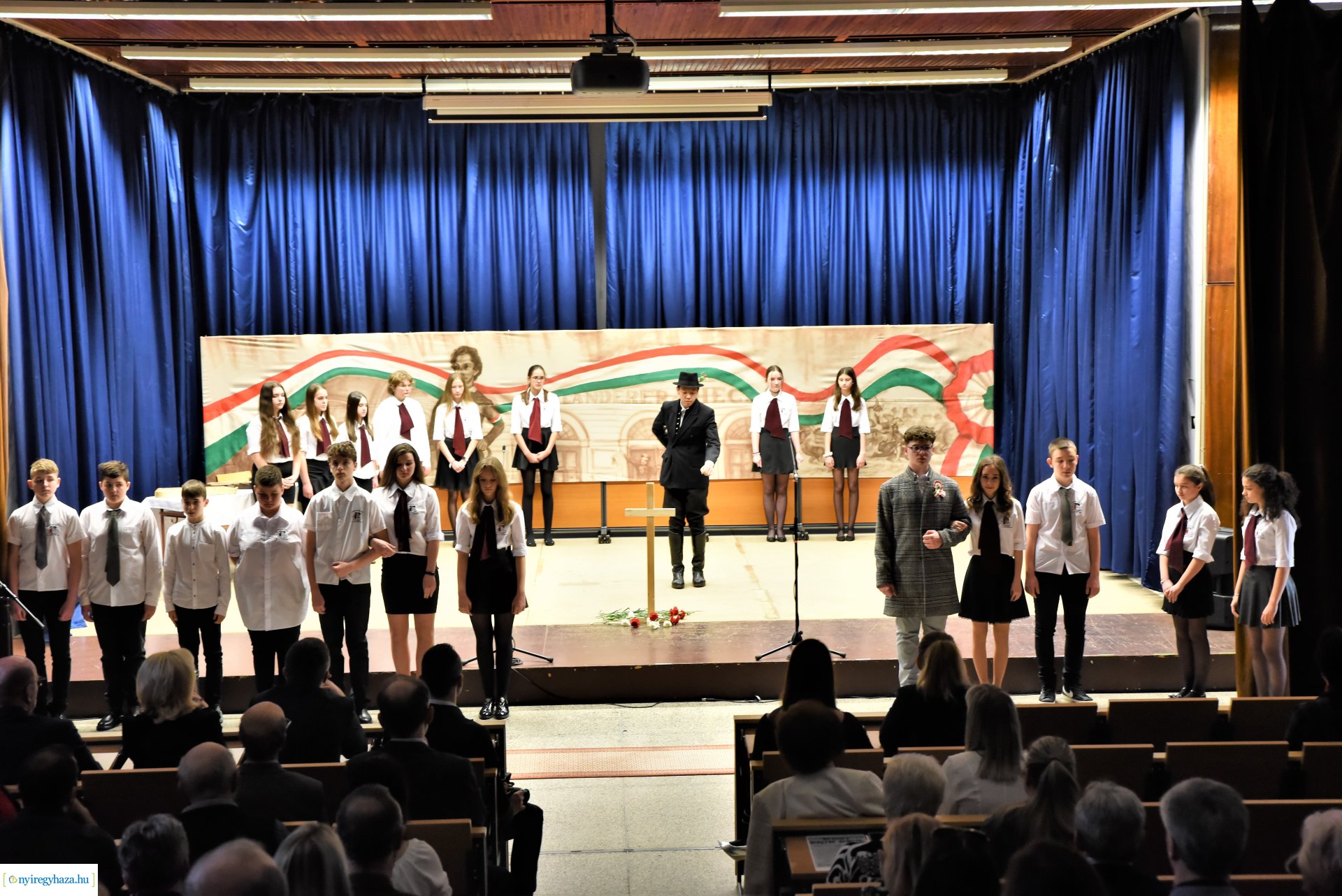 Március 15-ei ünnepség a Nyíregyházi Egyetemen