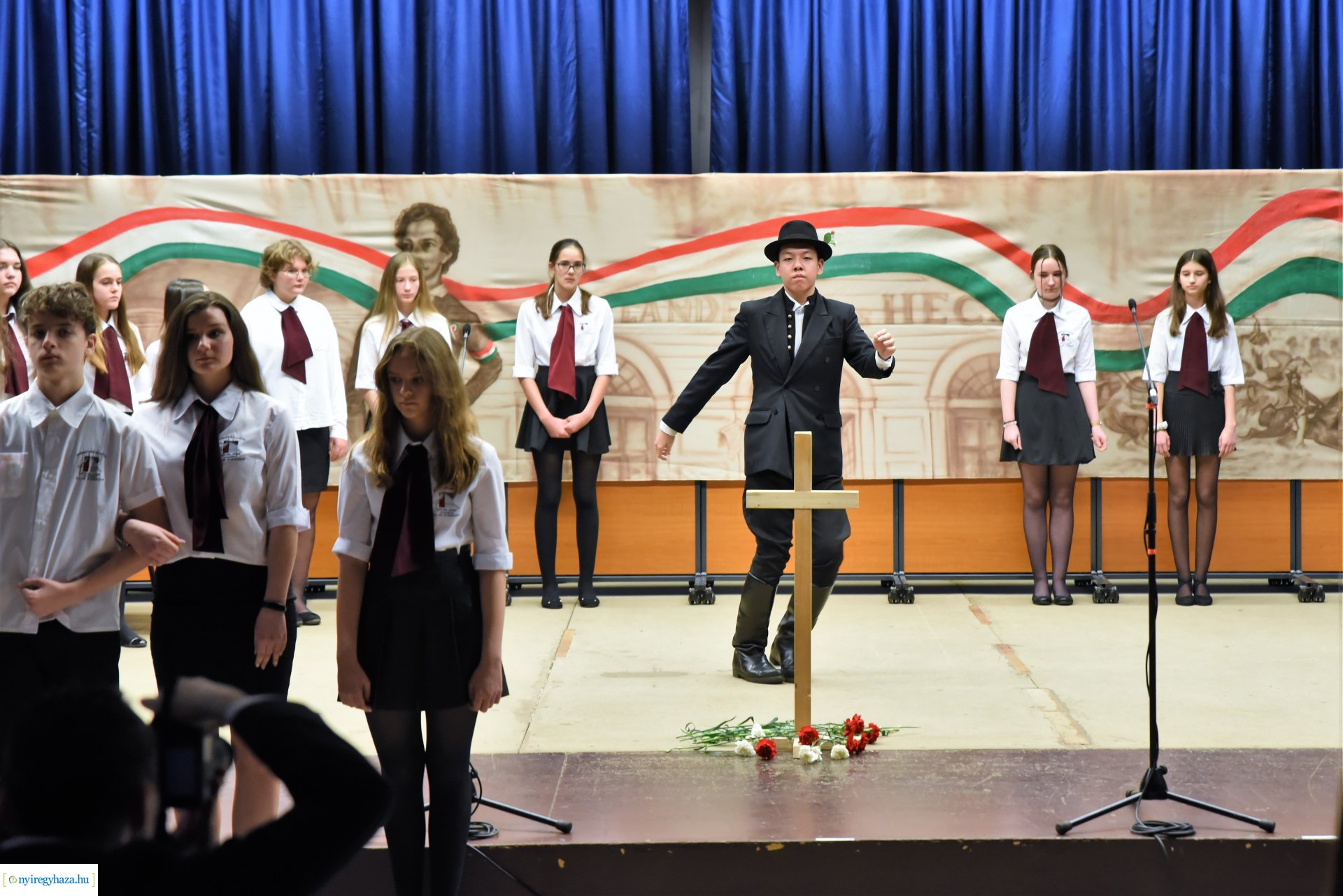 Március 15-ei ünnepség a Nyíregyházi Egyetemen