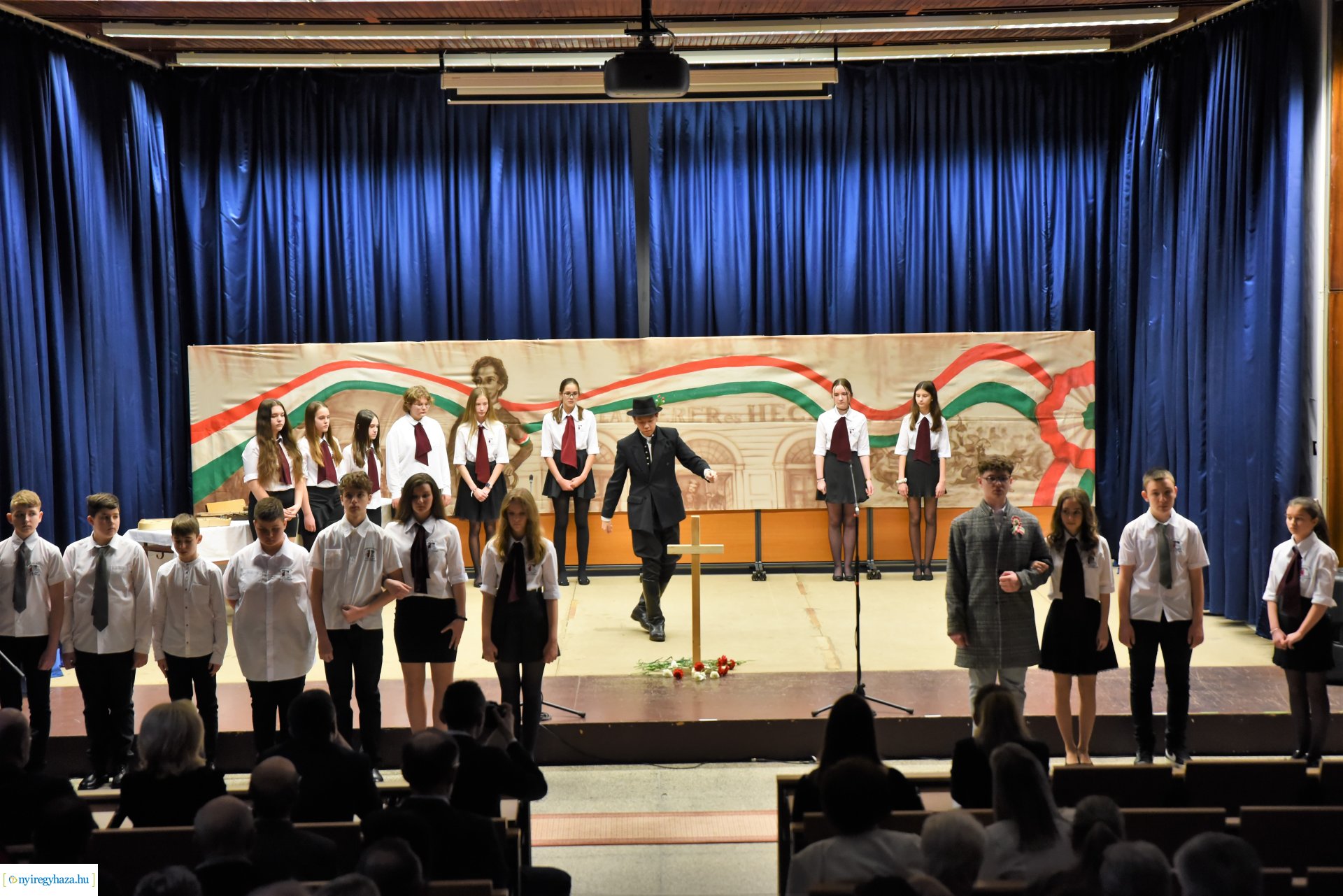 Március 15-ei ünnepség a Nyíregyházi Egyetemen