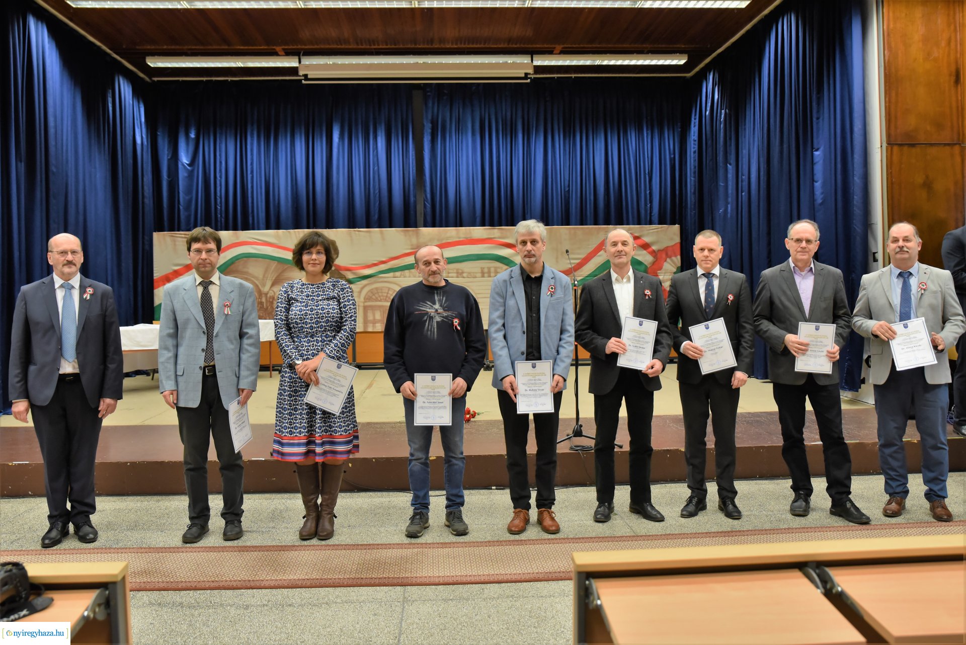 Március 15-ei ünnepség a Nyíregyházi Egyetemen