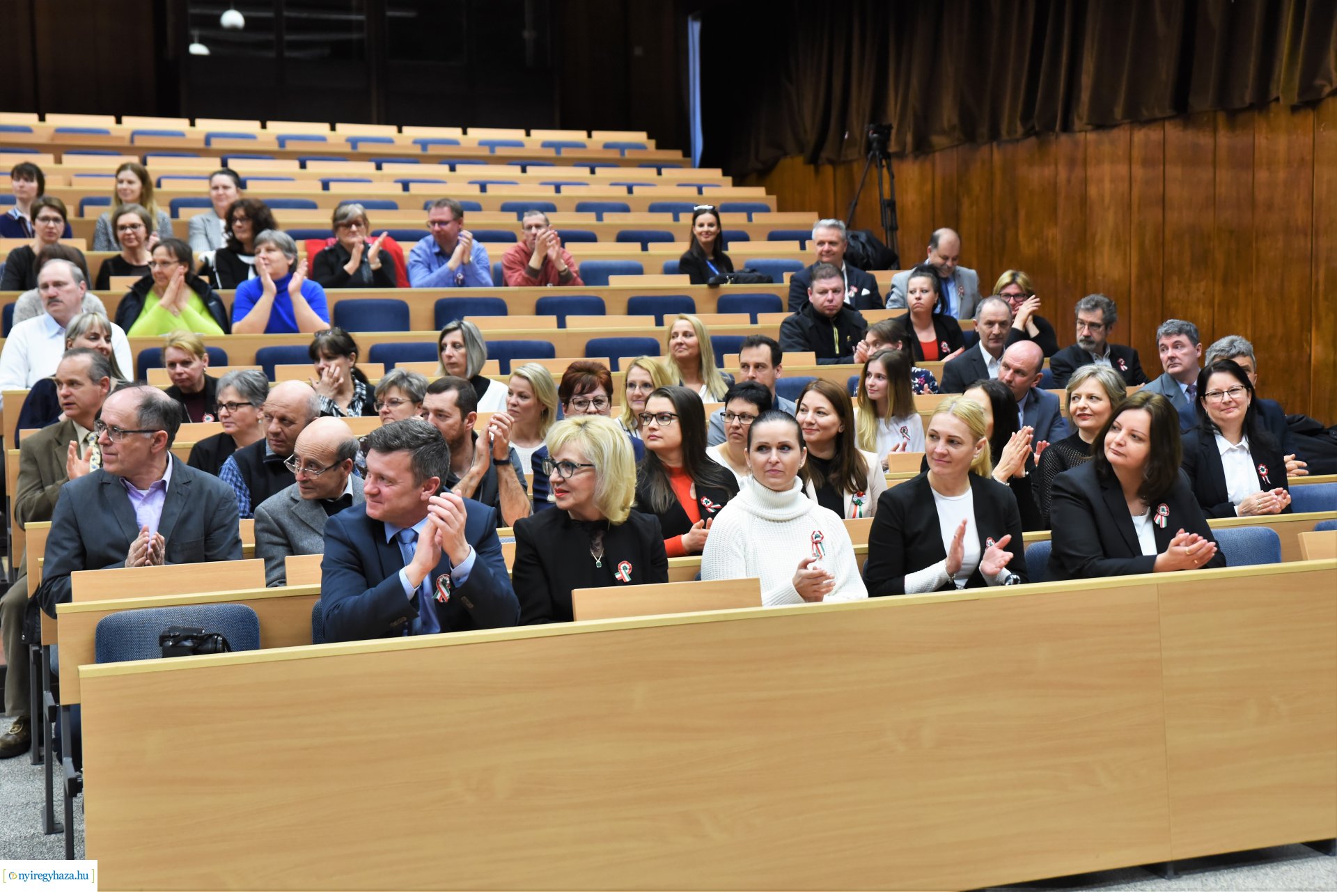 Március 15-ei ünnepség a Nyíregyházi Egyetemen