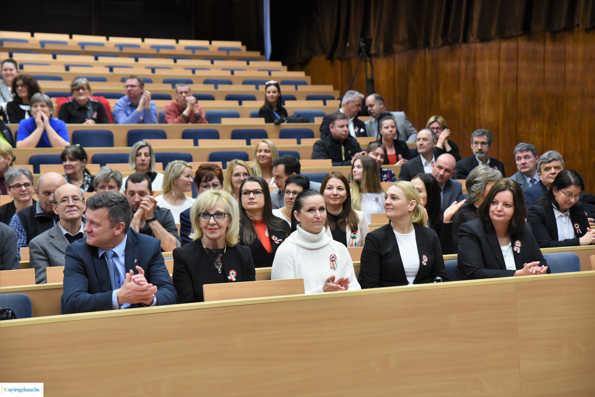 Március 15-ei ünnepség a Nyíregyházi Egyetemen