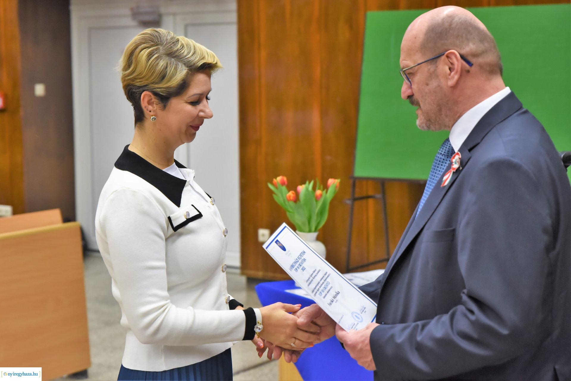 Március 15-ei ünnepség a Nyíregyházi Egyetemen