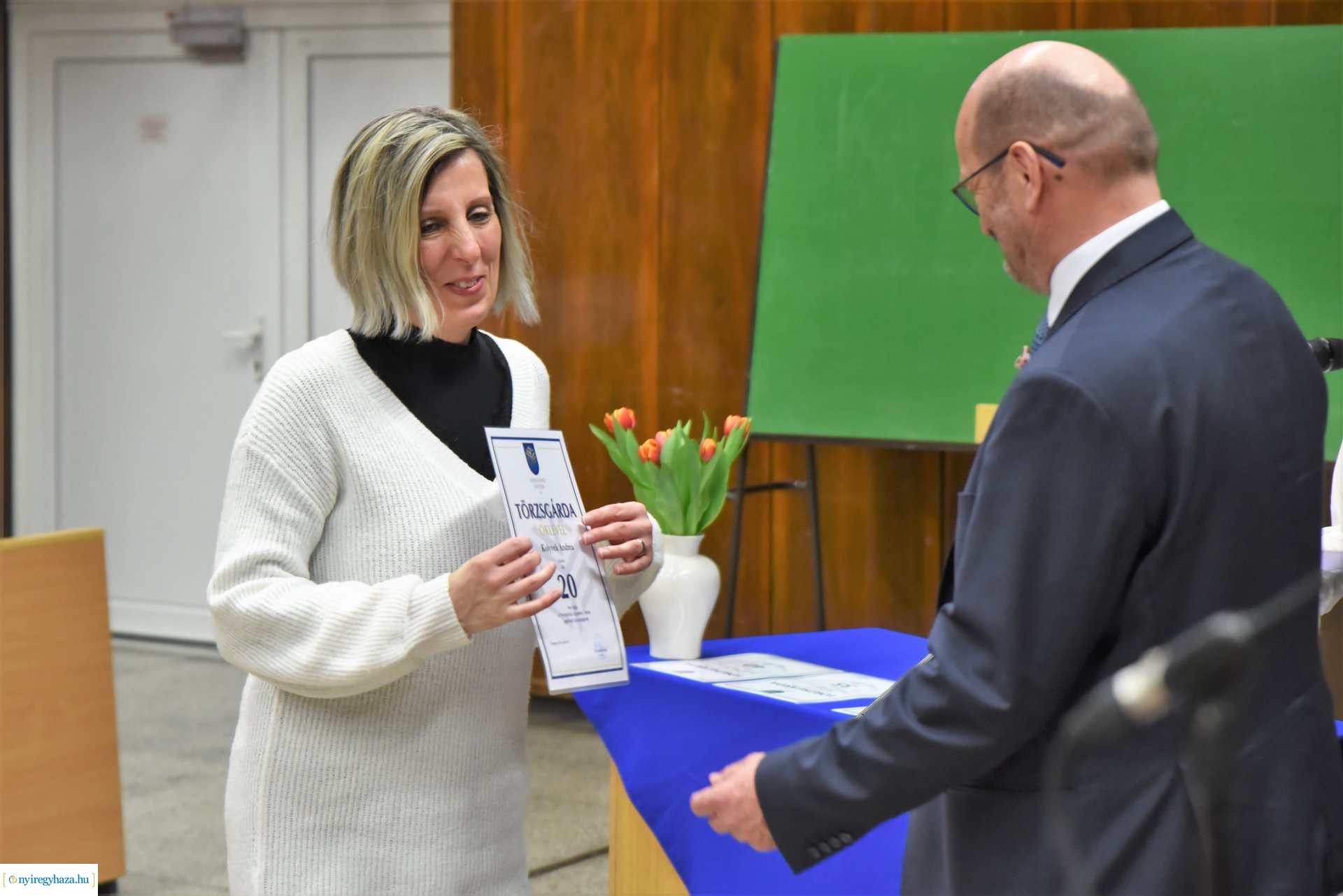 Március 15-ei ünnepség a Nyíregyházi Egyetemen