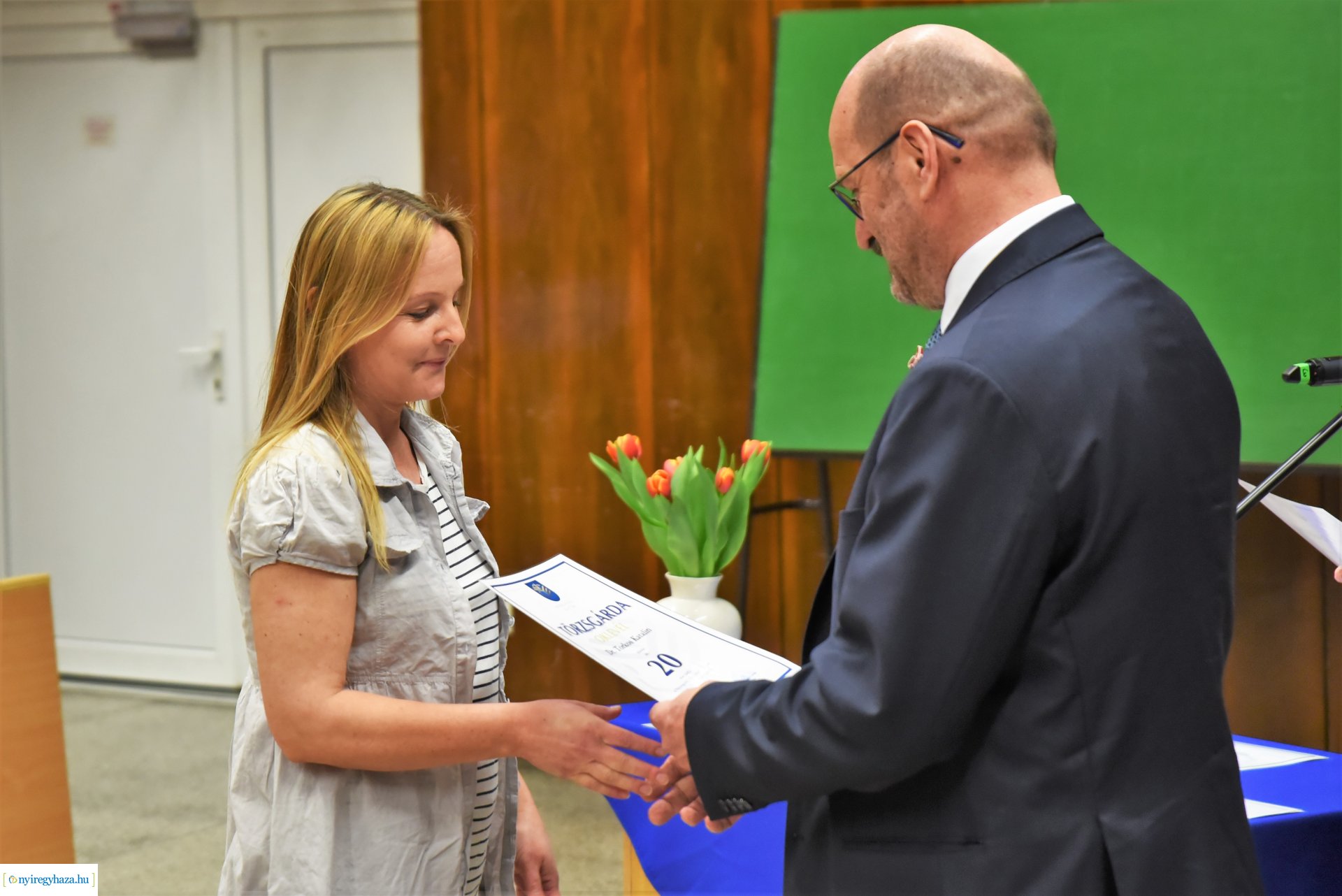 Március 15-ei ünnepség a Nyíregyházi Egyetemen