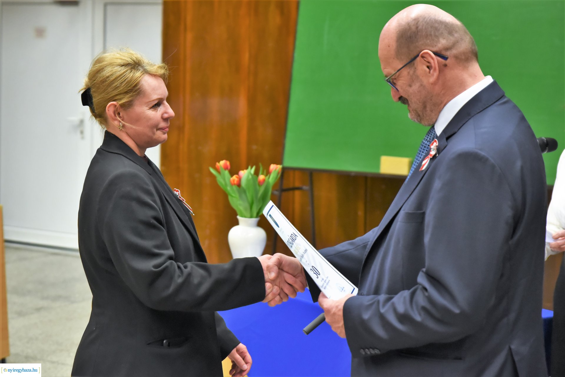 Március 15-ei ünnepség a Nyíregyházi Egyetemen