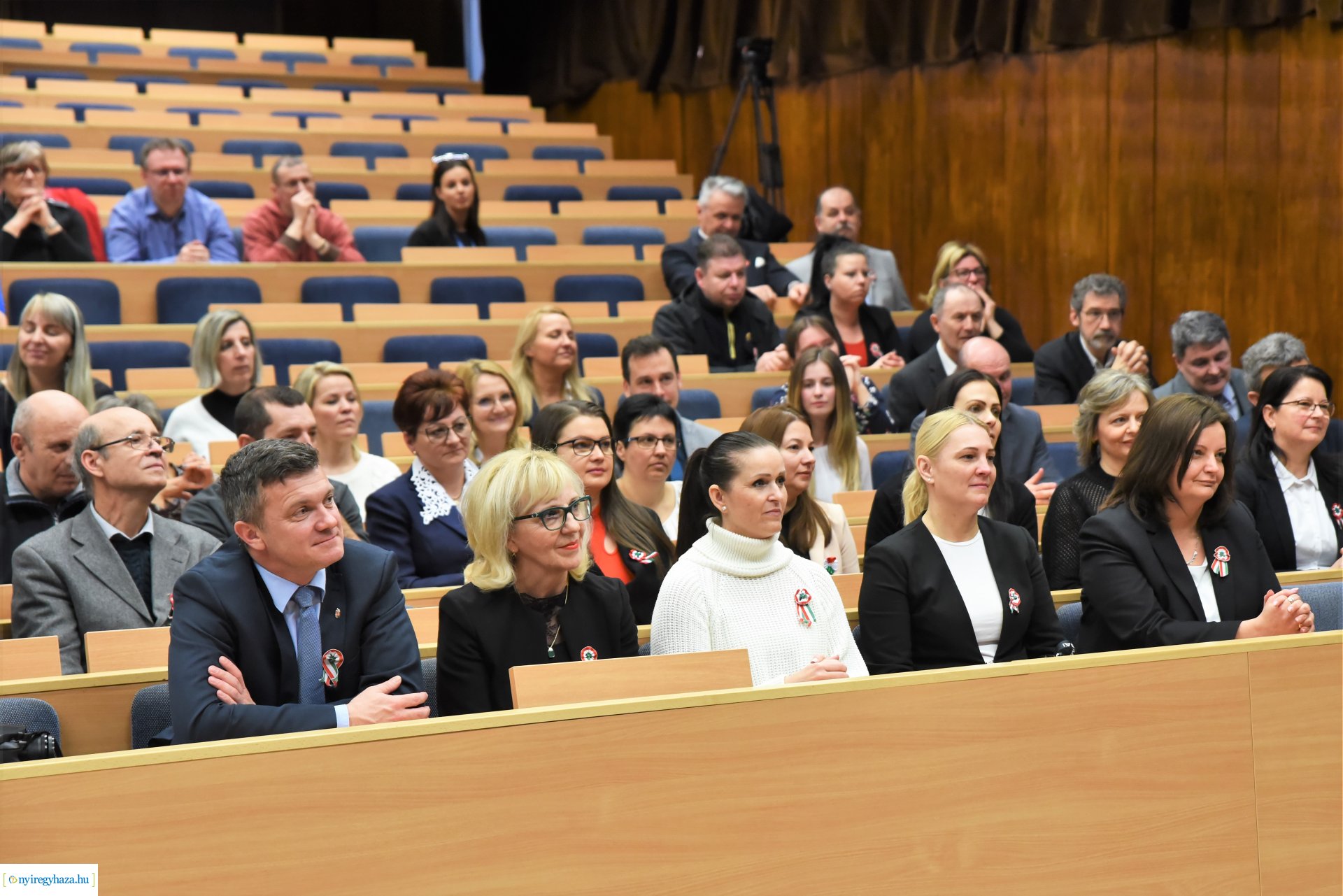 Március 15-ei ünnepség a Nyíregyházi Egyetemen