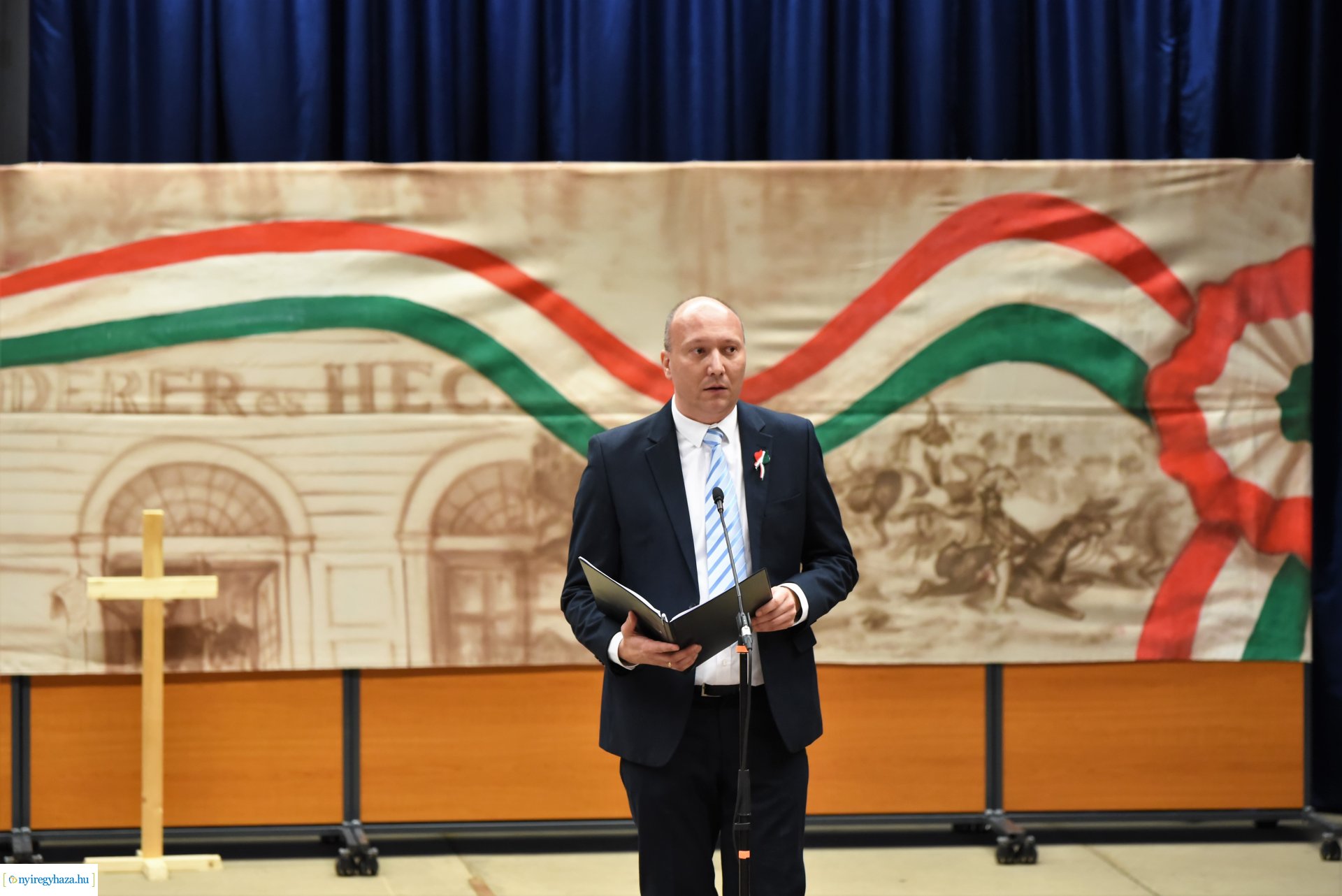 Március 15-ei ünnepség a Nyíregyházi Egyetemen