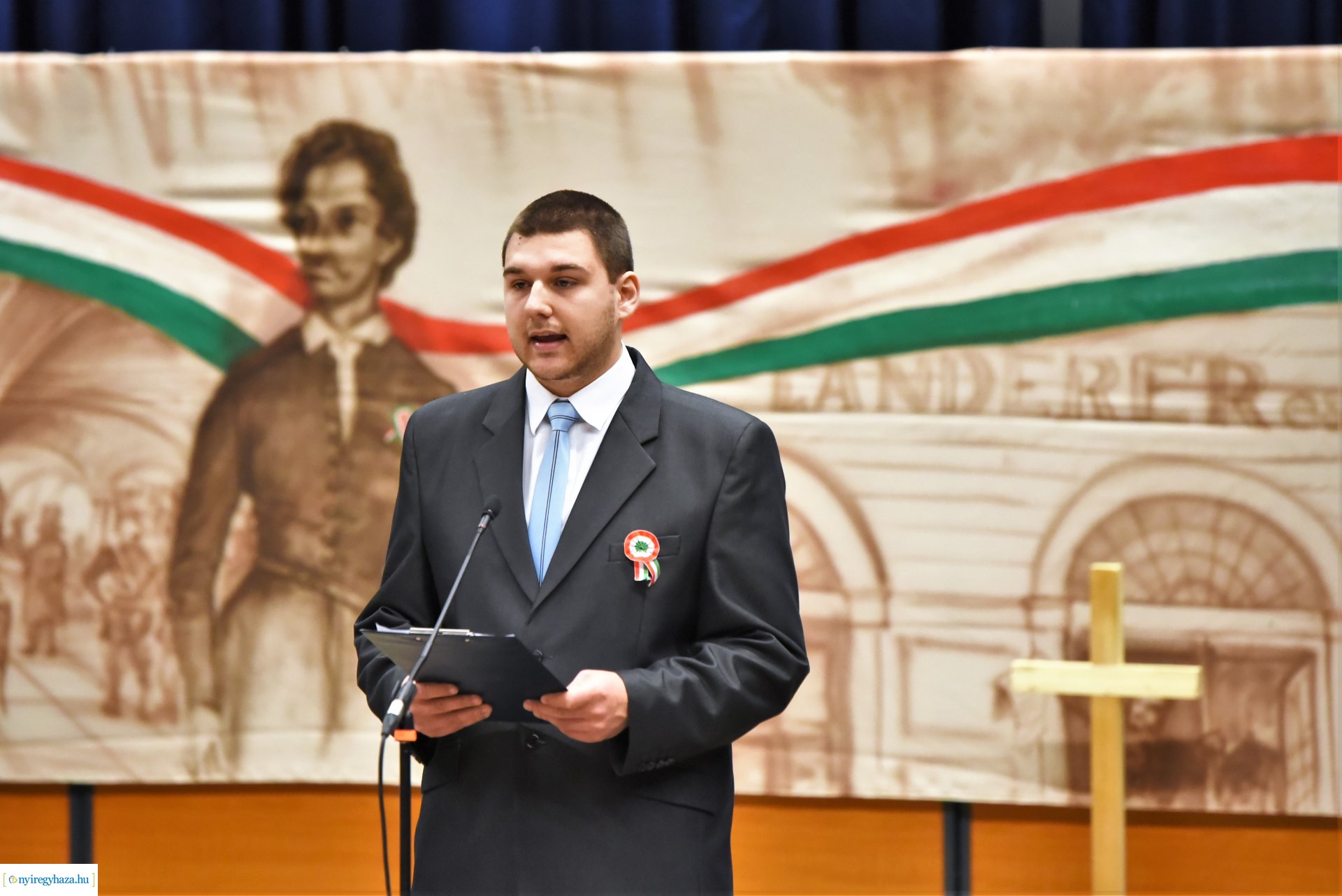 Március 15-ei ünnepség a Nyíregyházi Egyetemen