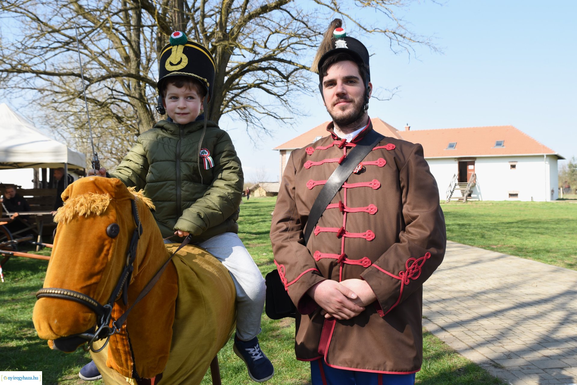 Márciusi 15-e a múzeumfaluban 2024.