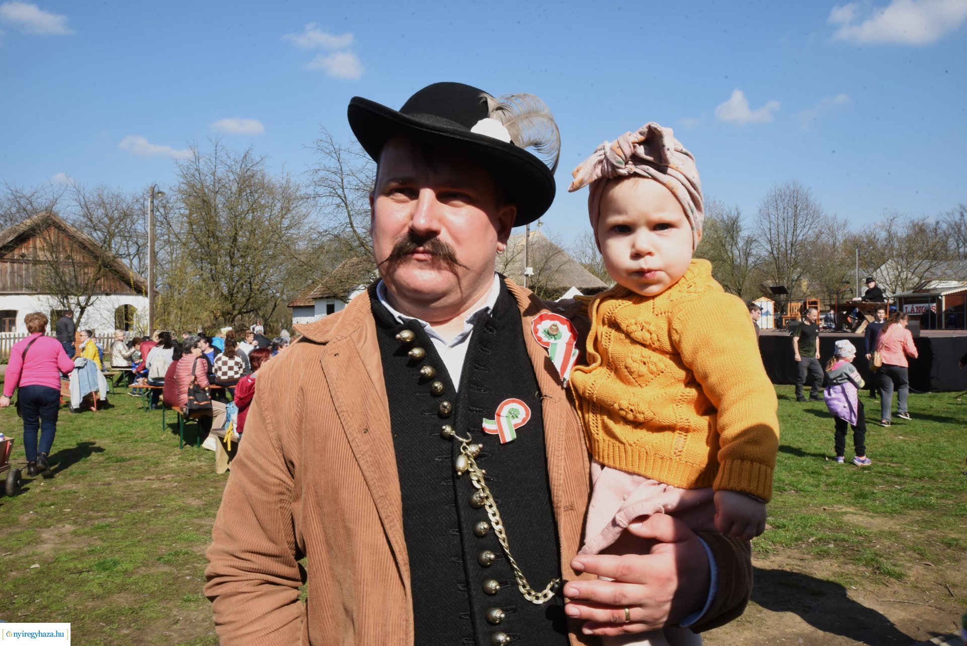 Márciusi 15-e a múzeumfaluban 2024.