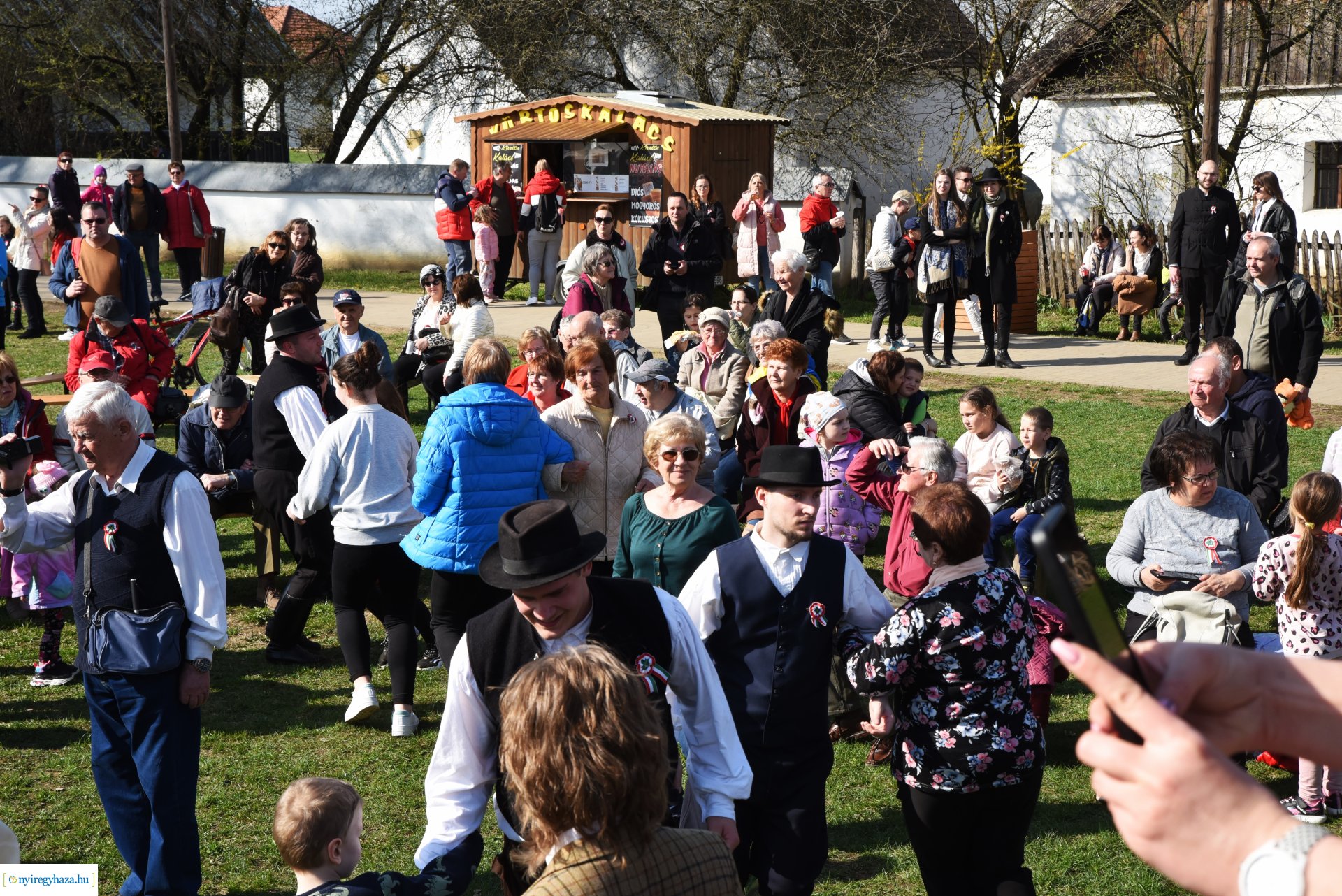 Márciusi 15-e a múzeumfaluban 2024.