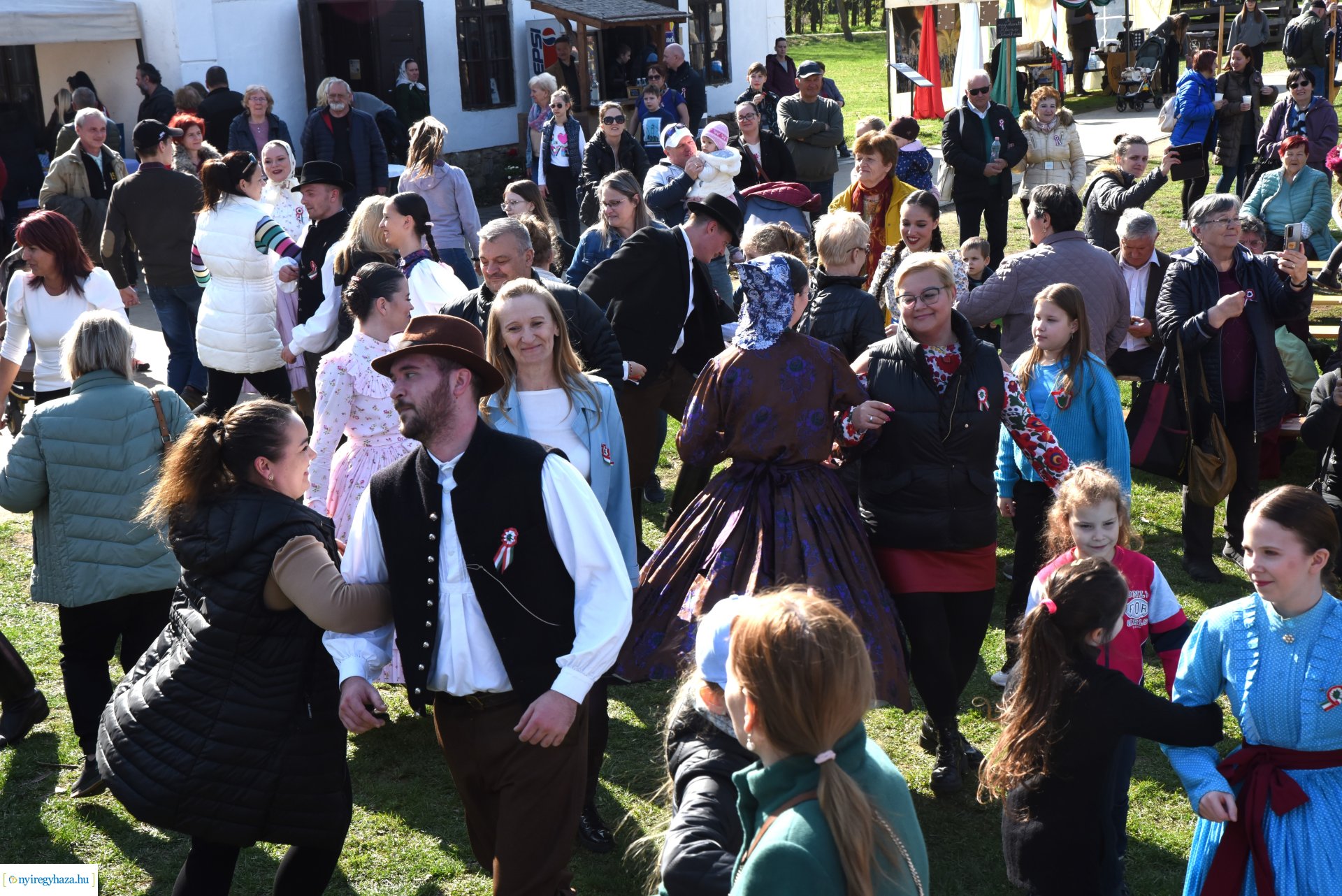 Márciusi 15-e a múzeumfaluban 2024.