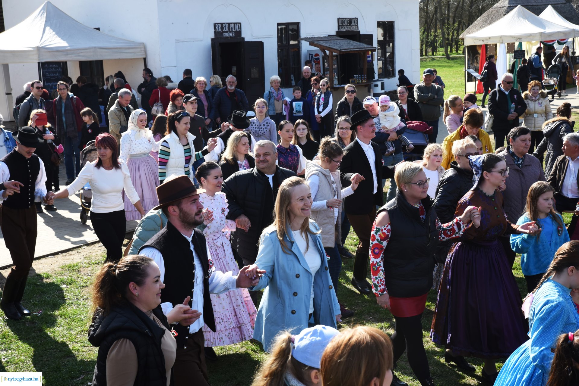 Márciusi 15-e a múzeumfaluban 2024.