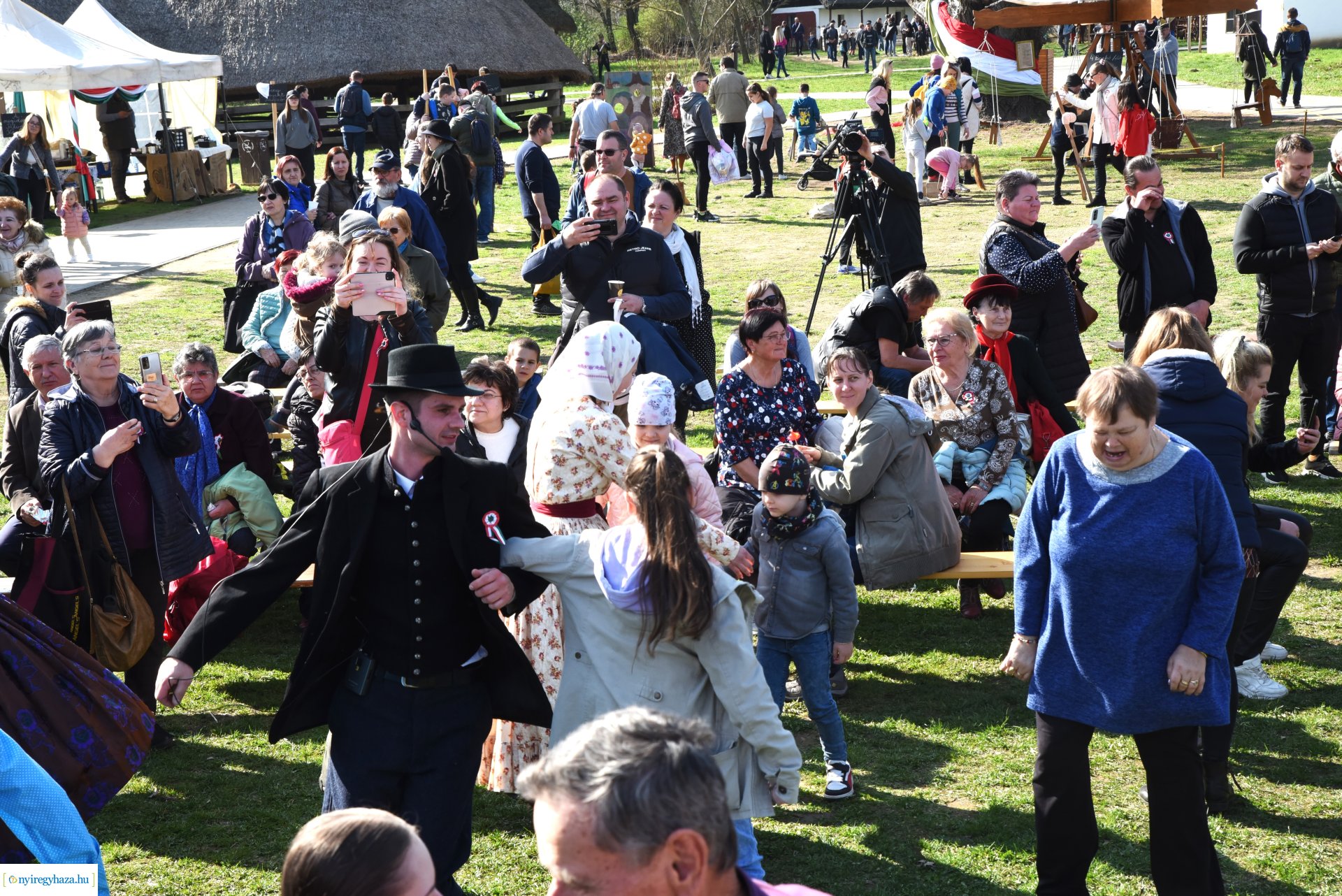 Márciusi 15-e a múzeumfaluban 2024.