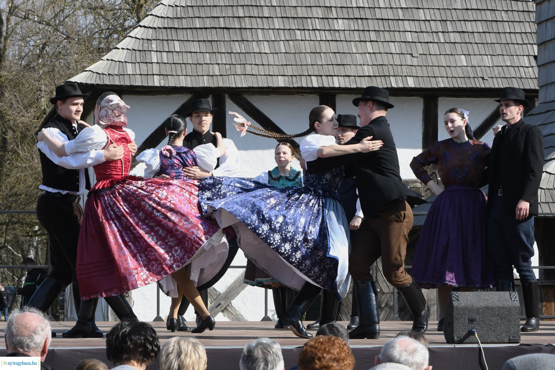 Márciusi 15-e a múzeumfaluban 2024.