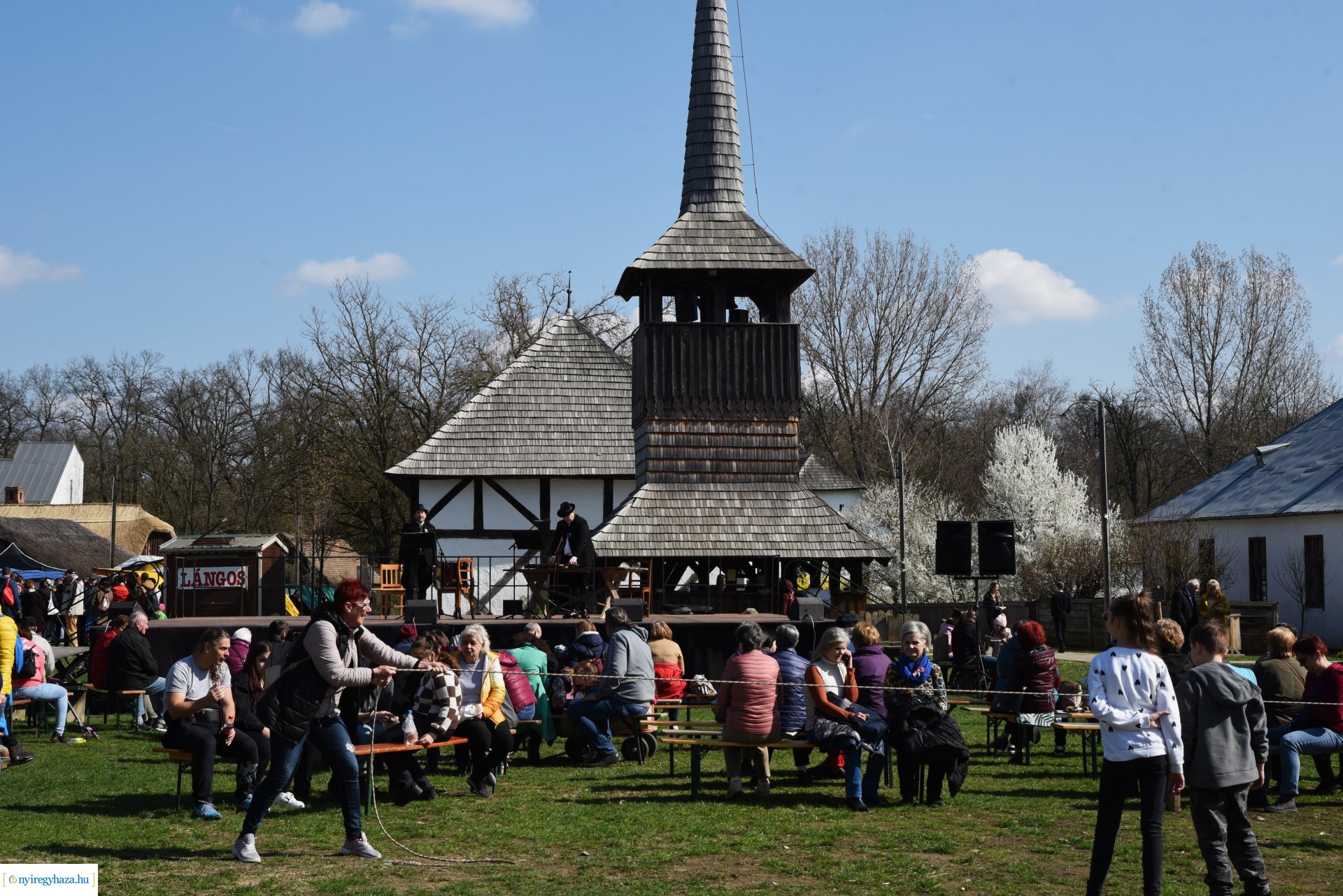 Márciusi 15-e a múzeumfaluban 2024.