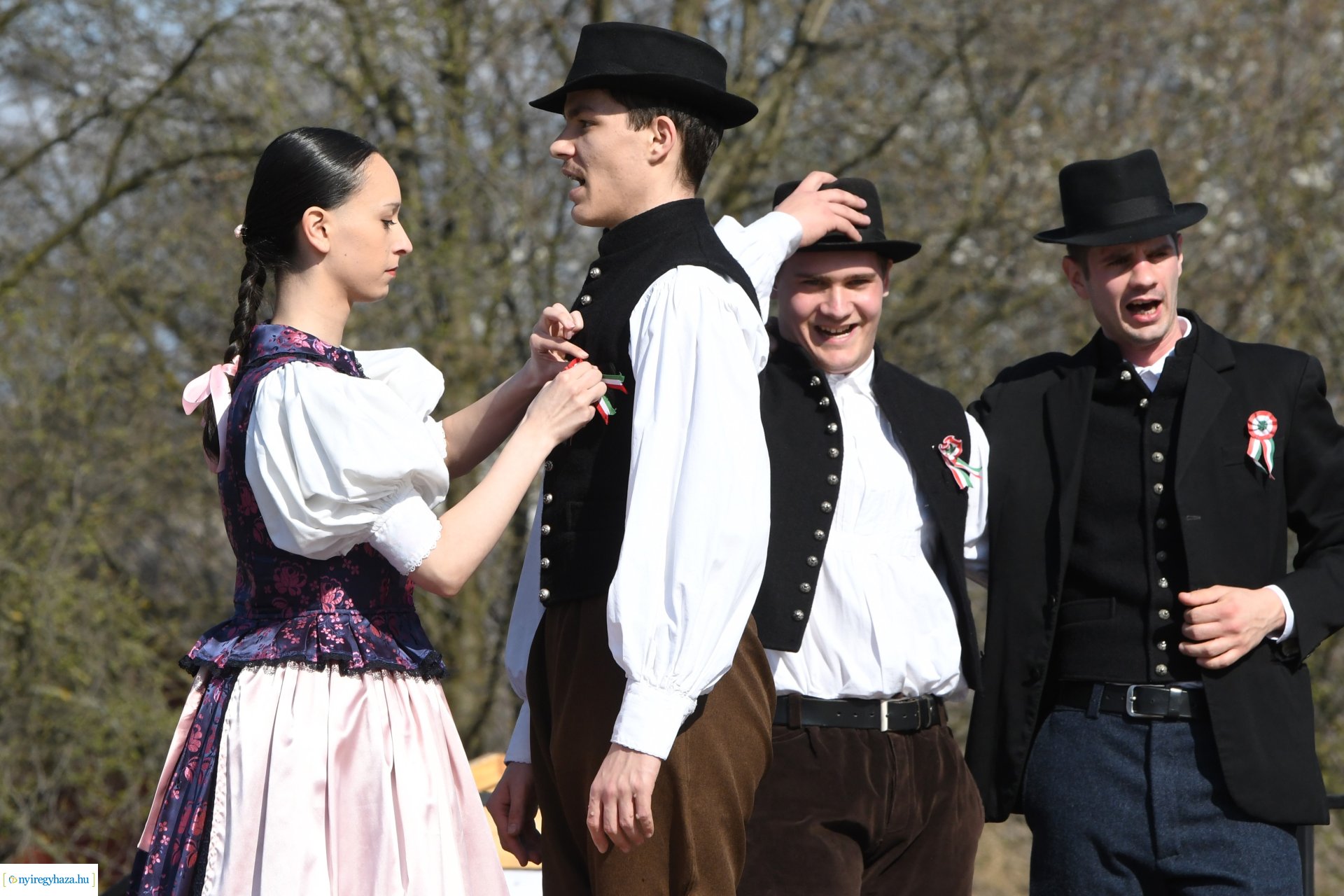 Márciusi 15-e a múzeumfaluban 2024.