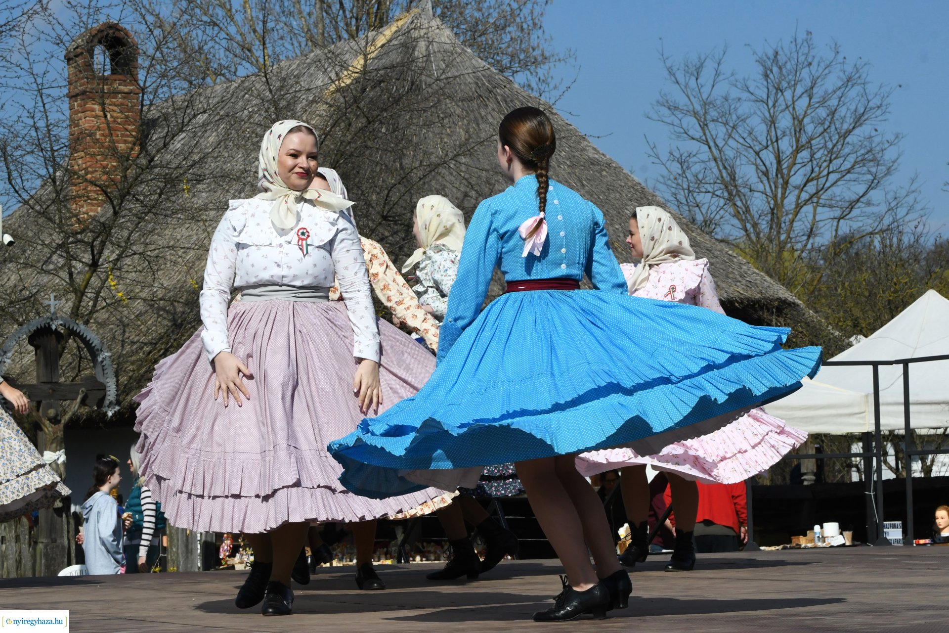 Márciusi 15-e a múzeumfaluban 2024.