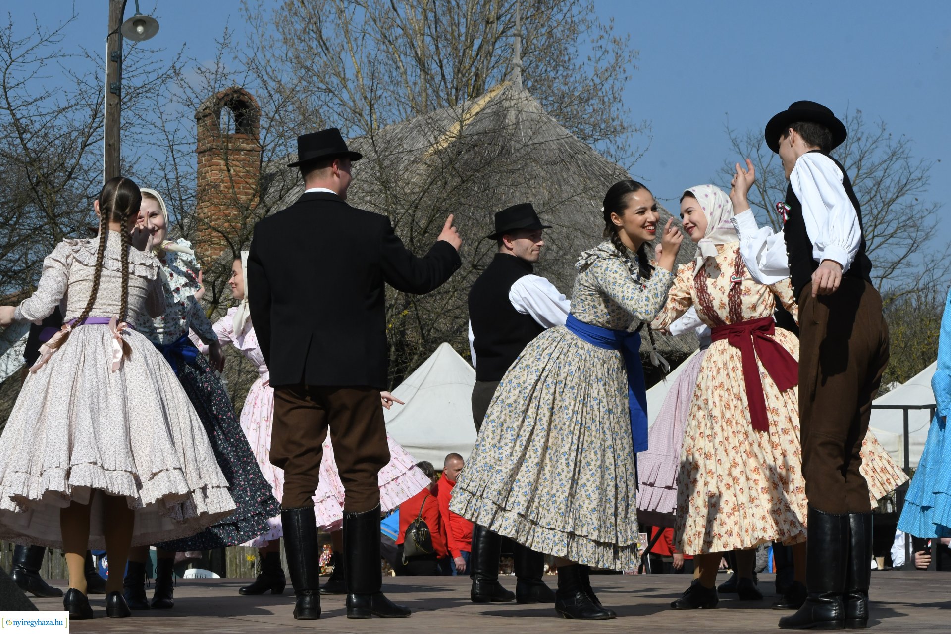Márciusi 15-e a múzeumfaluban 2024.