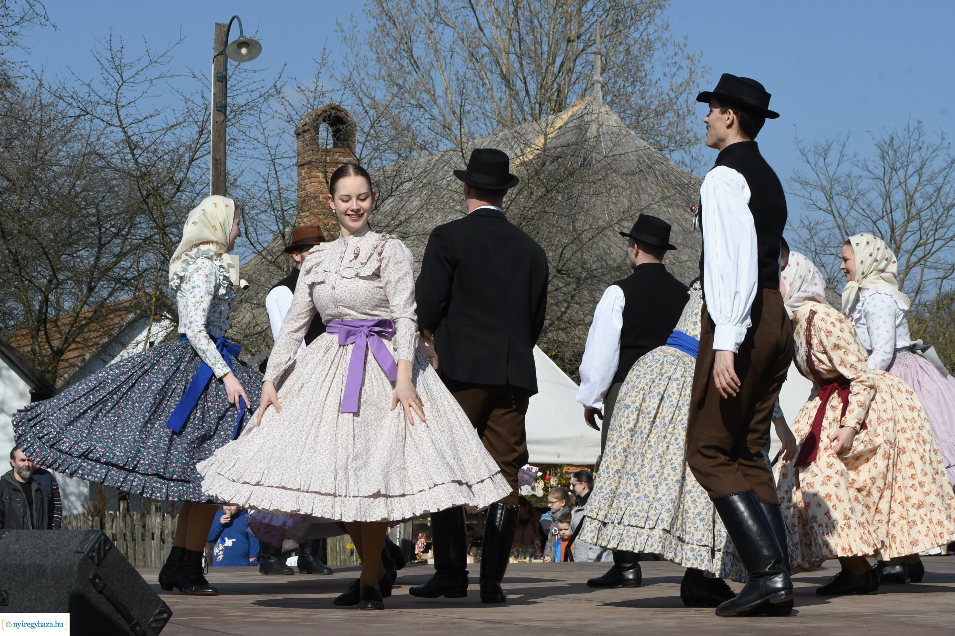 Márciusi 15-e a múzeumfaluban 2024.