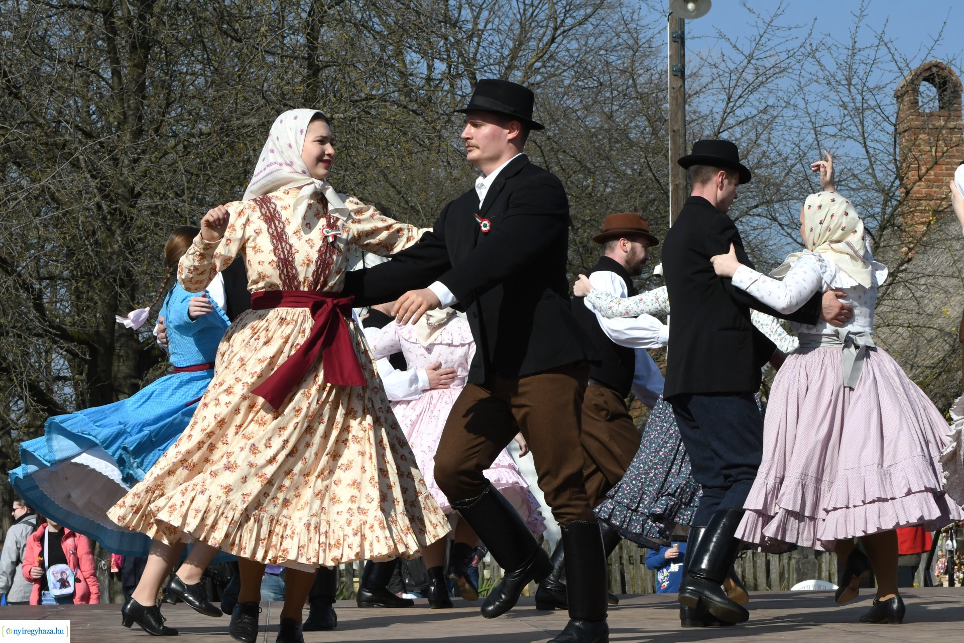 Márciusi 15-e a múzeumfaluban 2024.