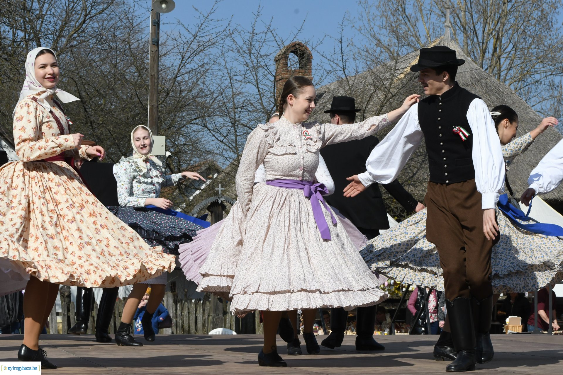 Márciusi 15-e a múzeumfaluban 2024.