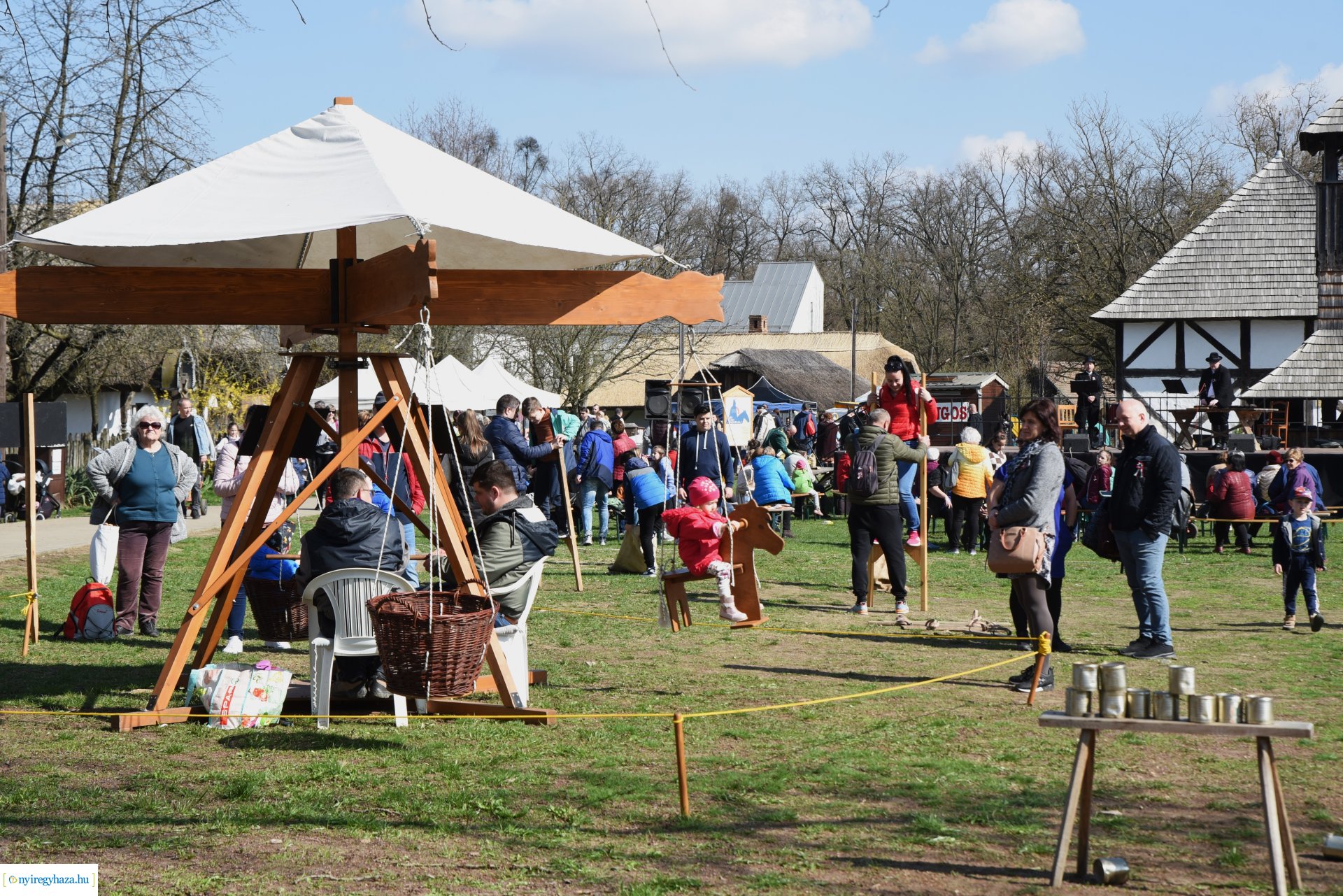 Márciusi 15-e a múzeumfaluban 2024.