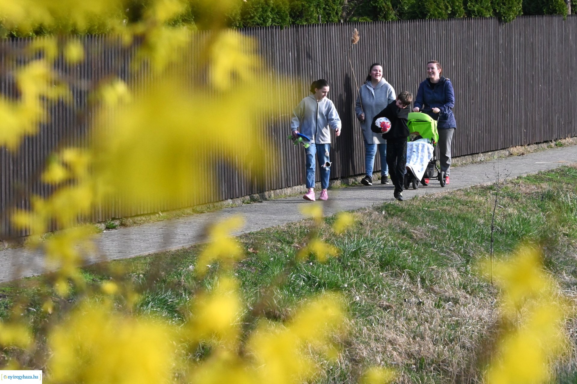 Márciusi séta Sóstón