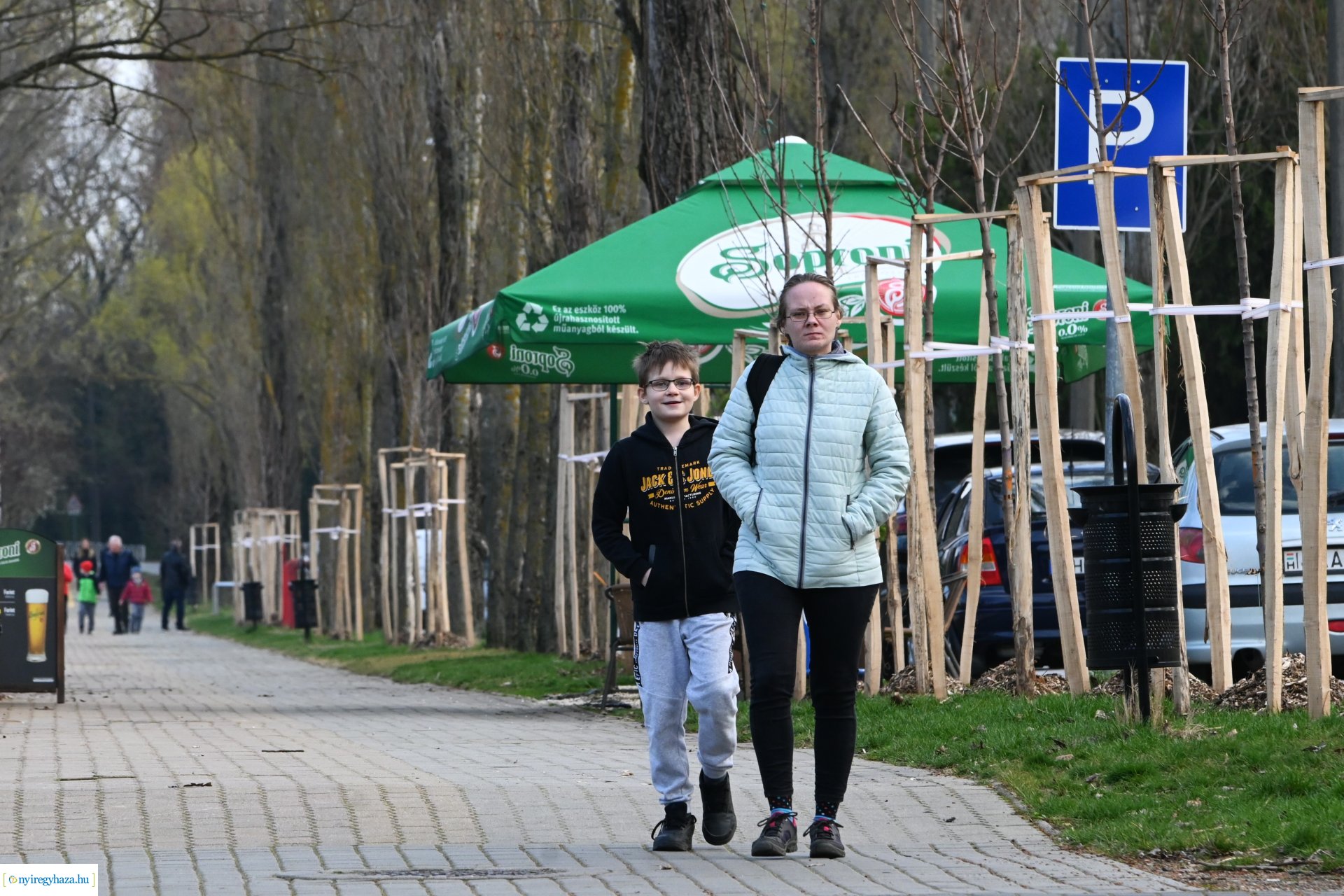 Márciusi séta Sóstón