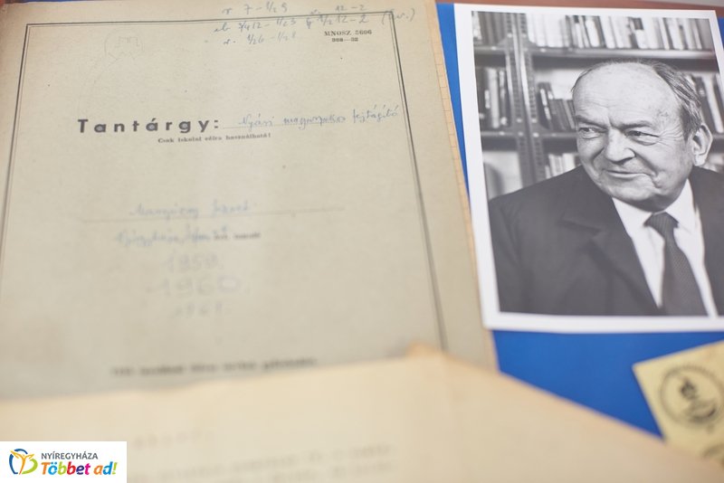 Margócsy Józsefre emlékeztek a Levéltárban