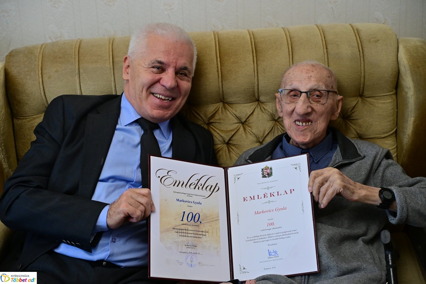 Markovics Gyula 100 éves - 2026