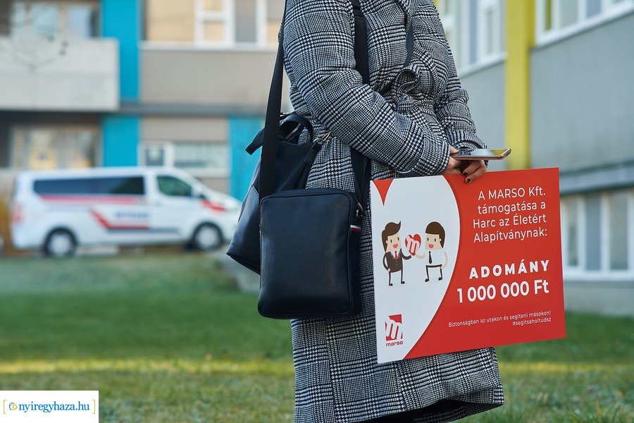 Marso adomány a kórháznak 20211124