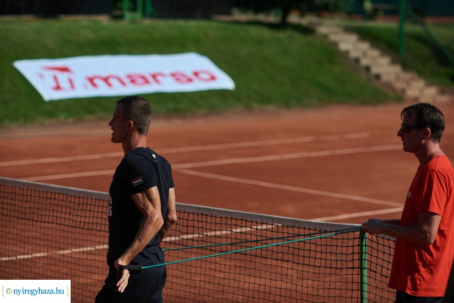 Marso-Bige Kupa  -  Fucsovics Márton edzése