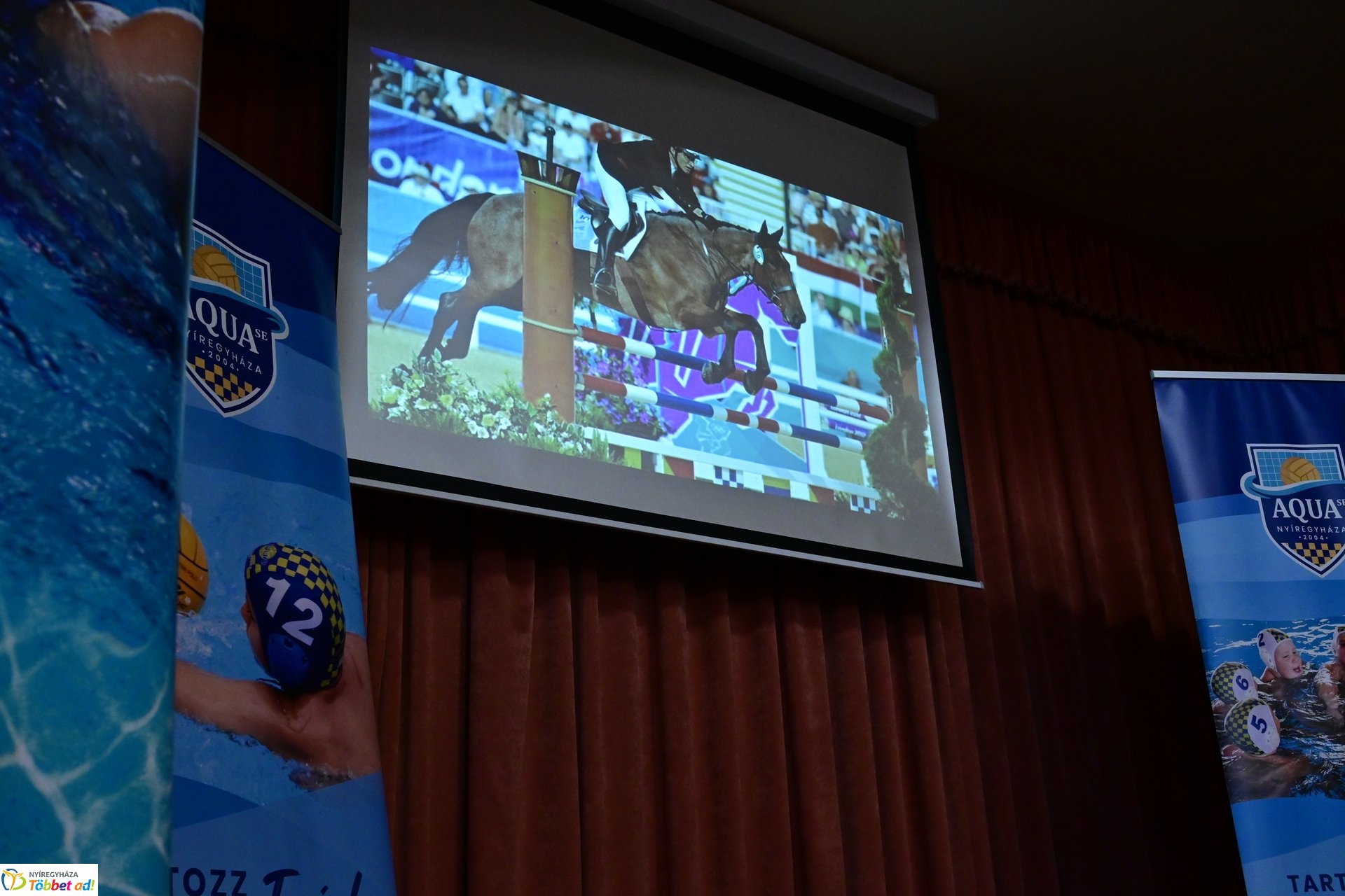 Martinek János olimpikon a Kossuth Lajos gimnáziumban