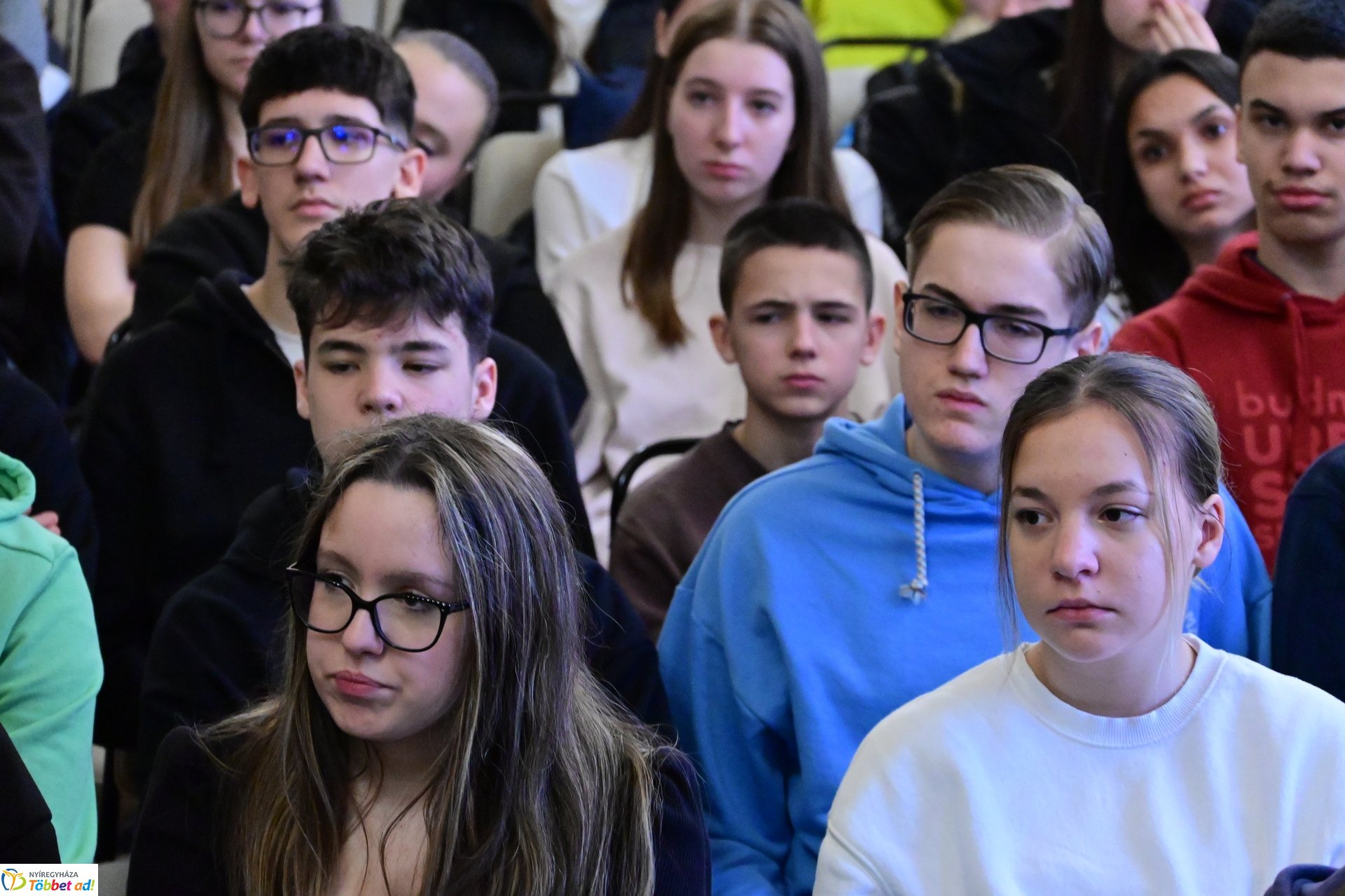 Martinek János olimpikon a Kossuth Lajos gimnáziumban