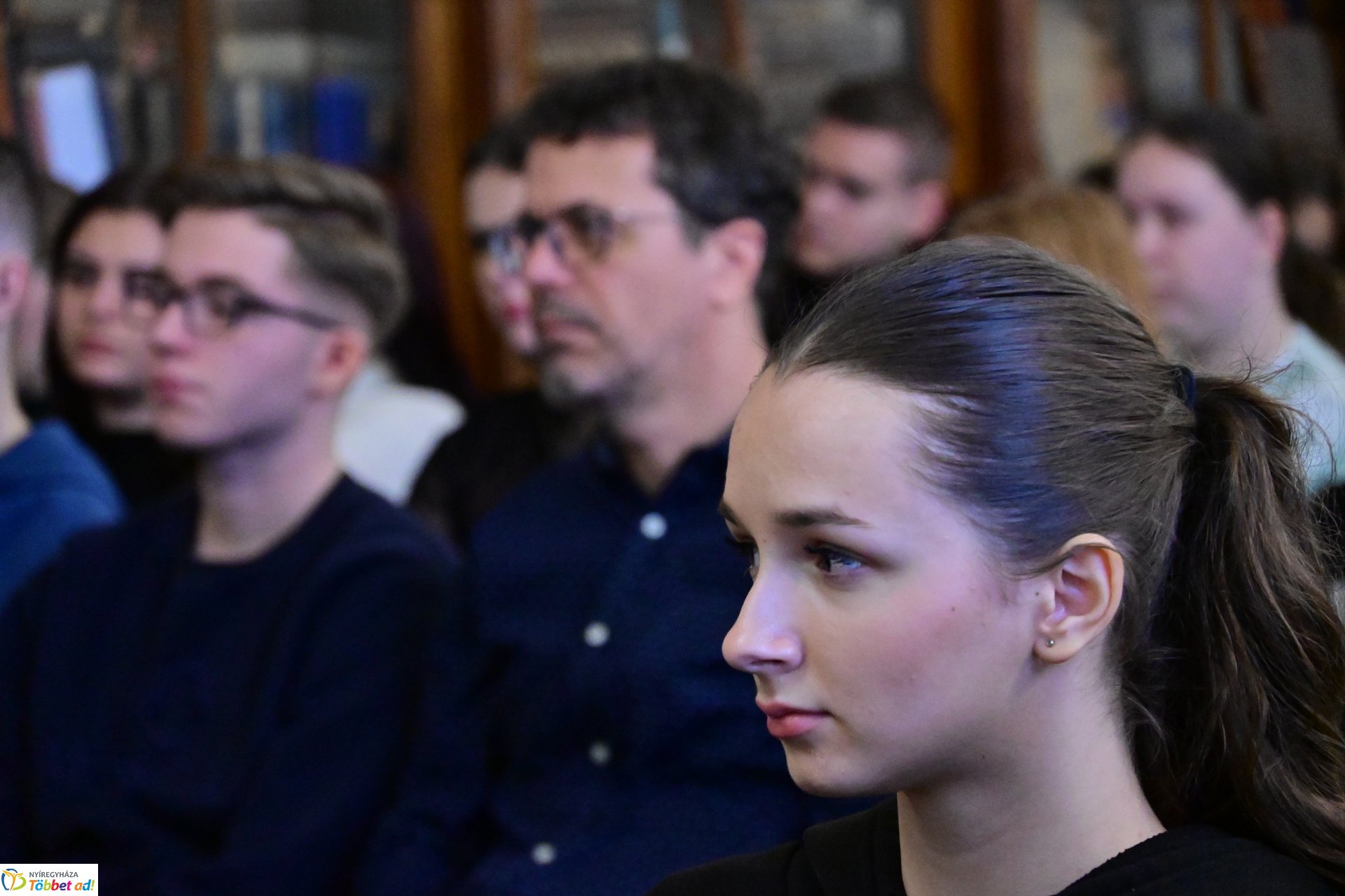 Martinek János olimpikon a Kossuth Lajos gimnáziumban